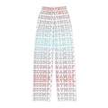 Kids Lounge Pants — Gradient All-Over Typographic Print