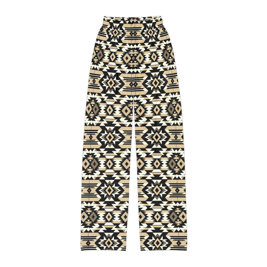 Kids Aztec Lounge Pants Southwestern Tan