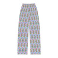 Kids Pretty Pony  Lounge Pants — Colorful All-Over-Print Pajama Bottoms