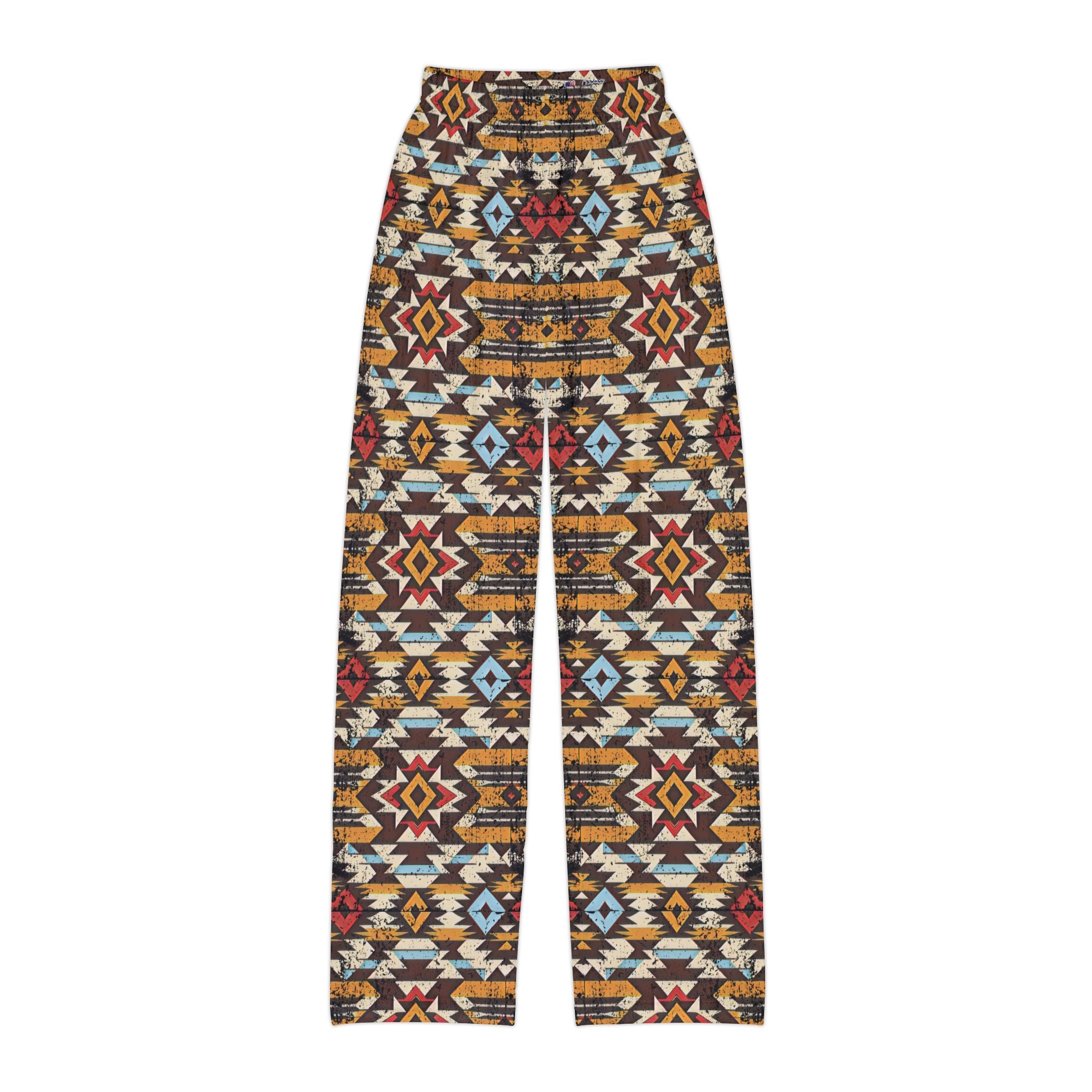 Southwest Aztec Kids Lounge Pants Cozy Sleepwear