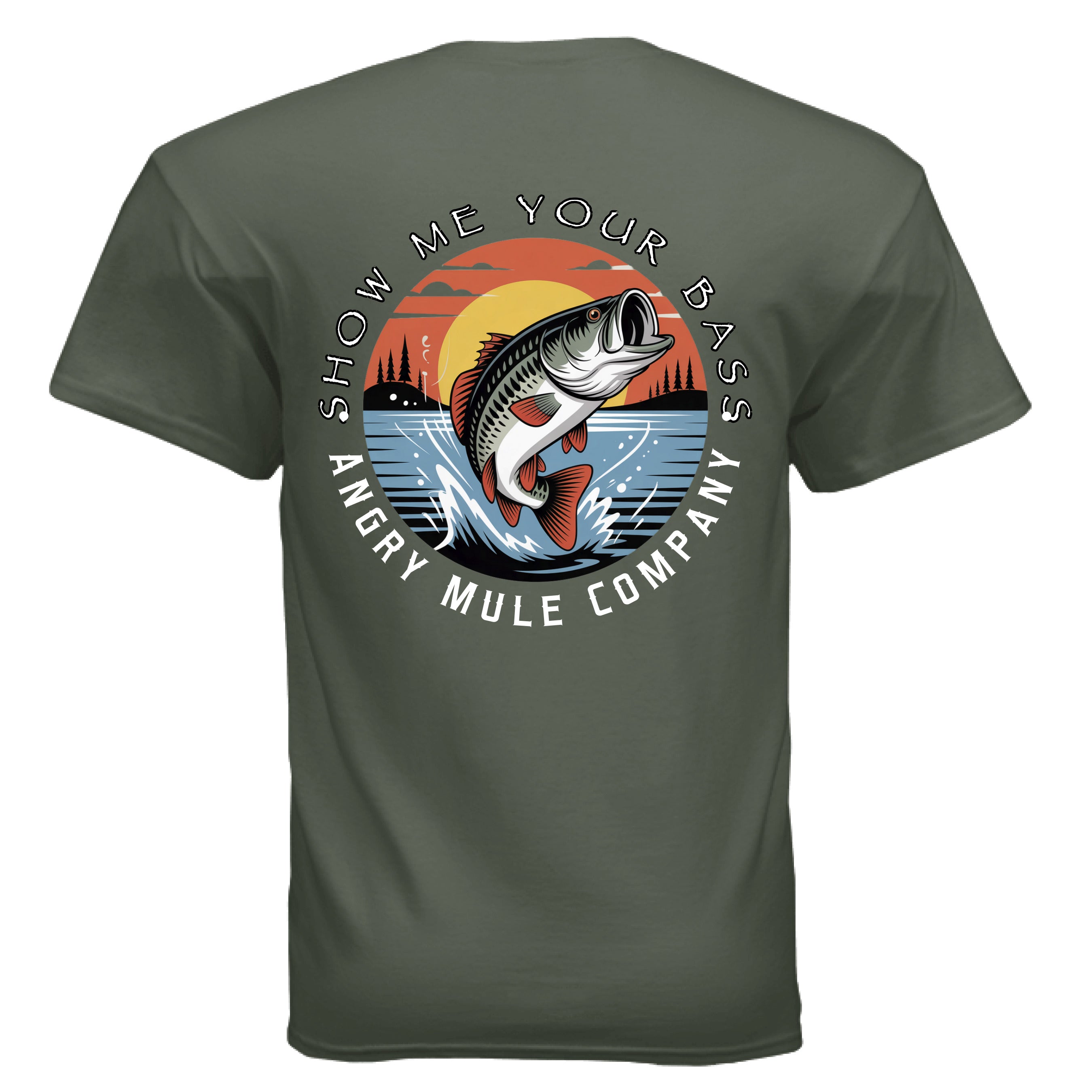 MILITARY GREEN - BACK