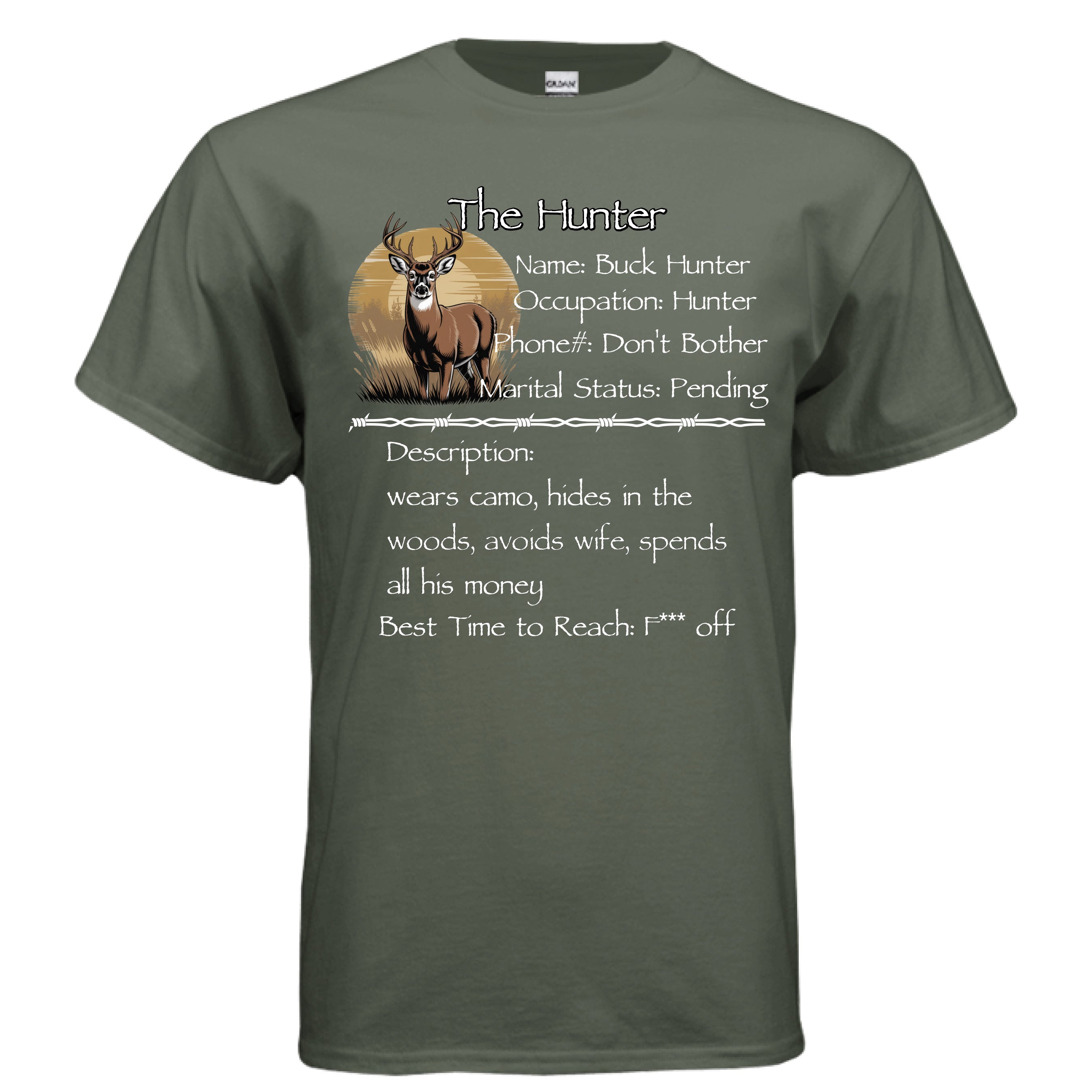 MILITARY GREEN - FRONT