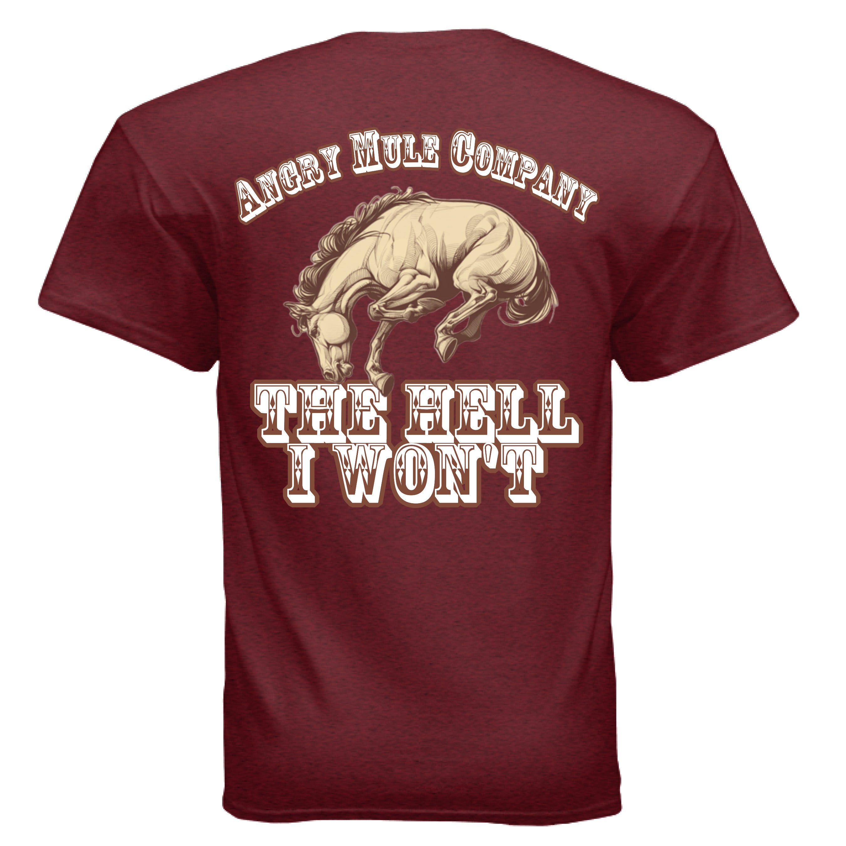 ANTIQUE CHERRY RED - BACK