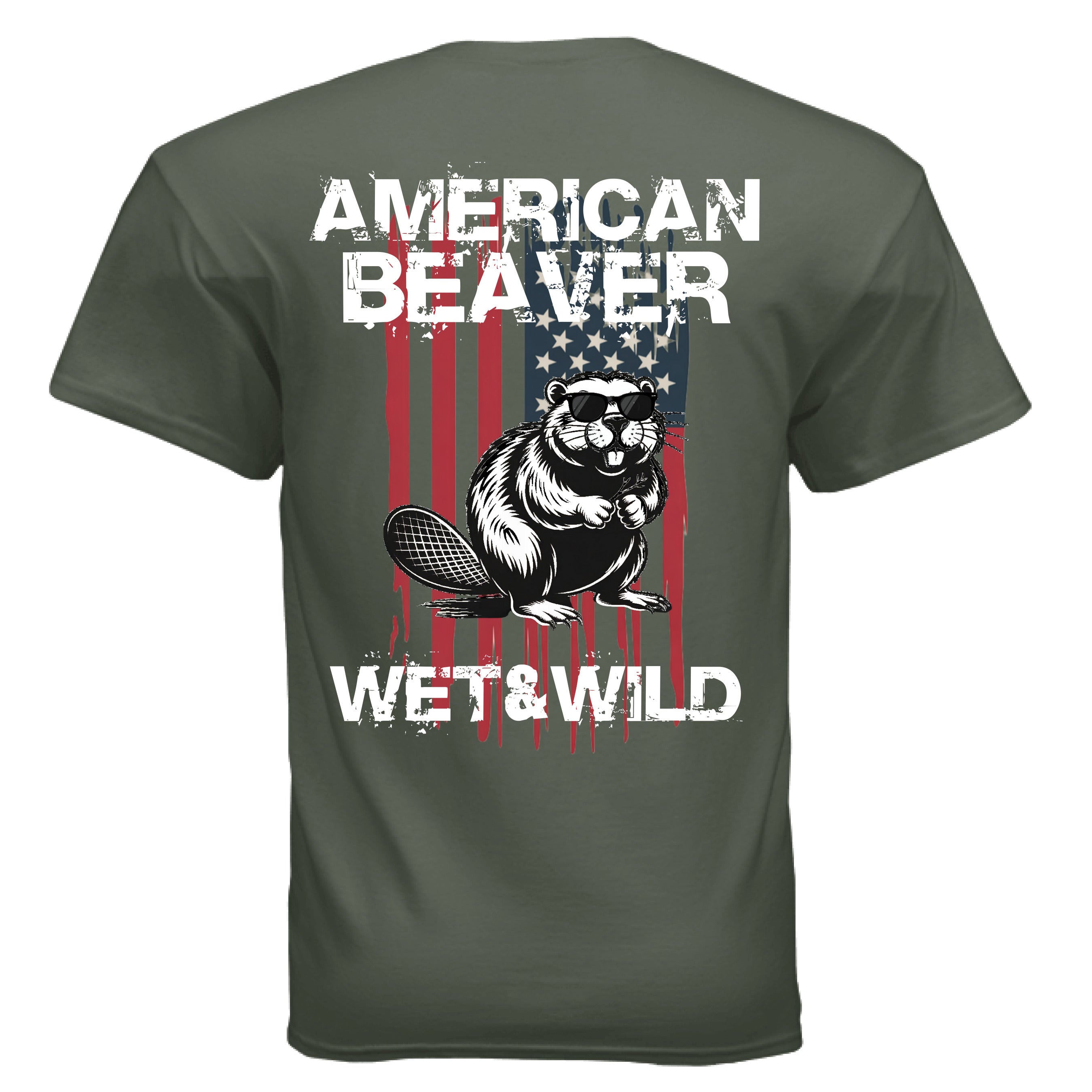 MILITARY GREEN - BACK