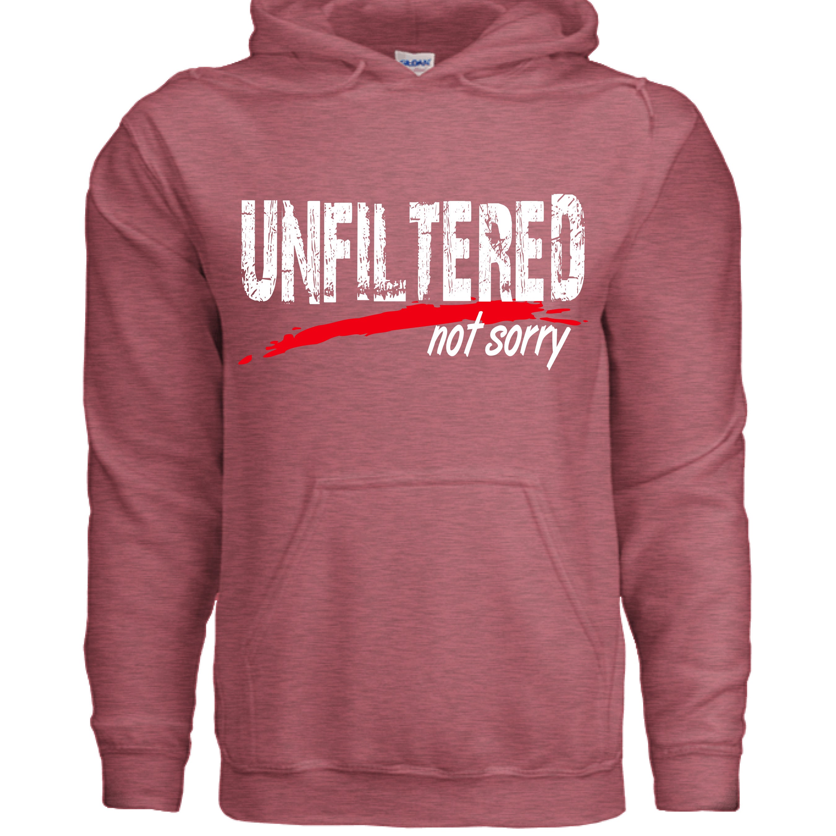 Heather Sport Scarlet Red - FRONT