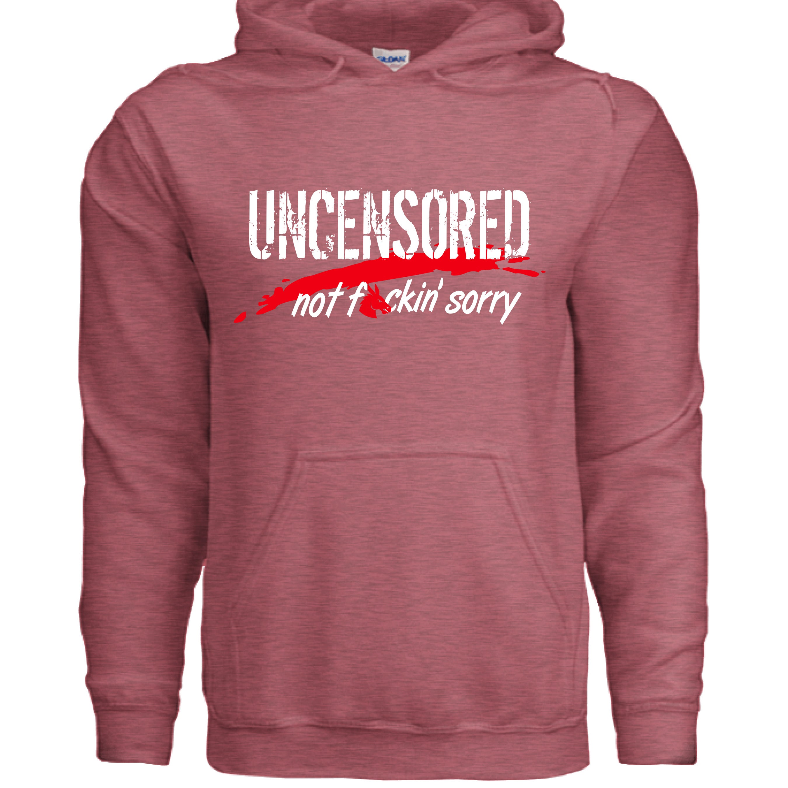 Heather Sport Scarlet Red - FRONT