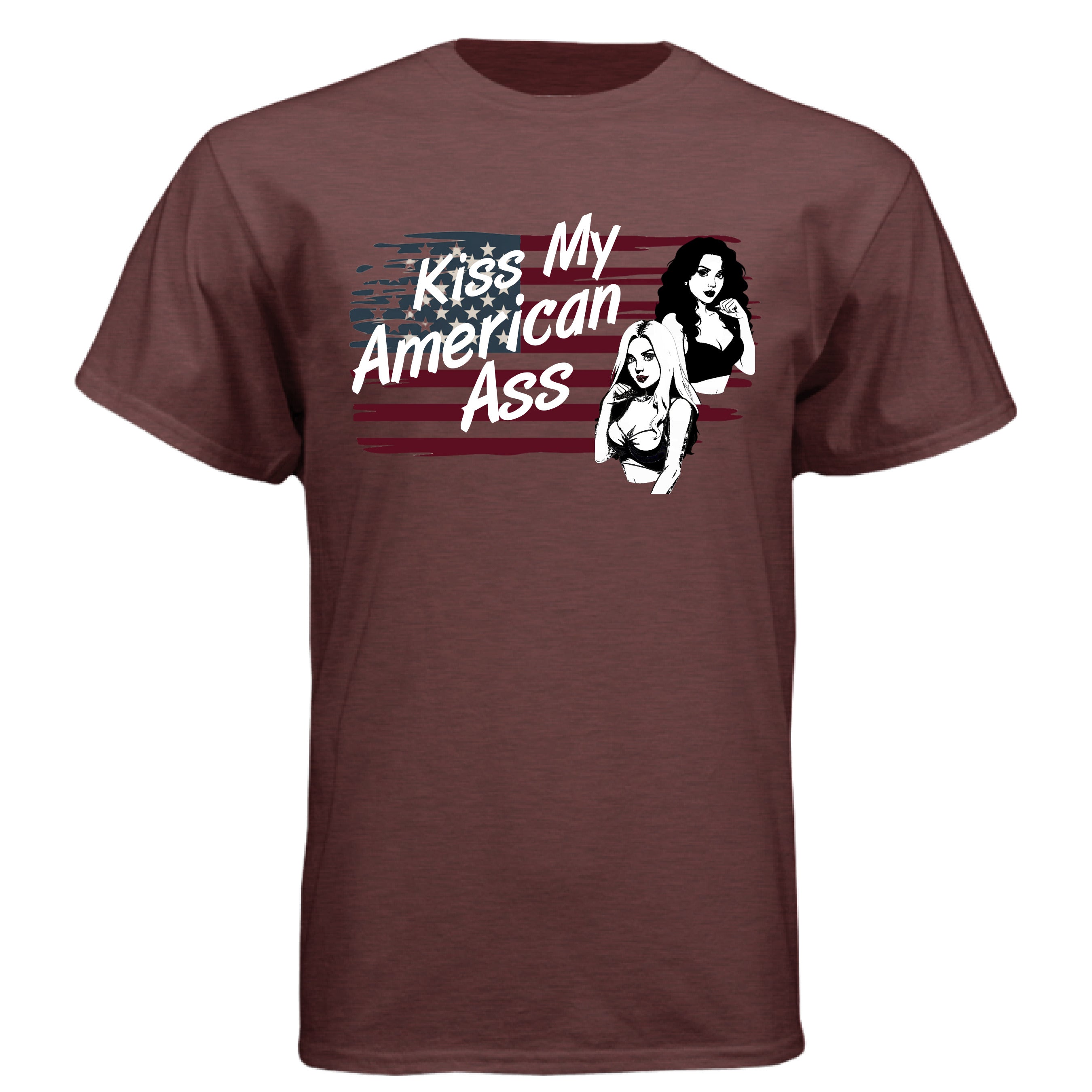 Heather Maroon - FRONT