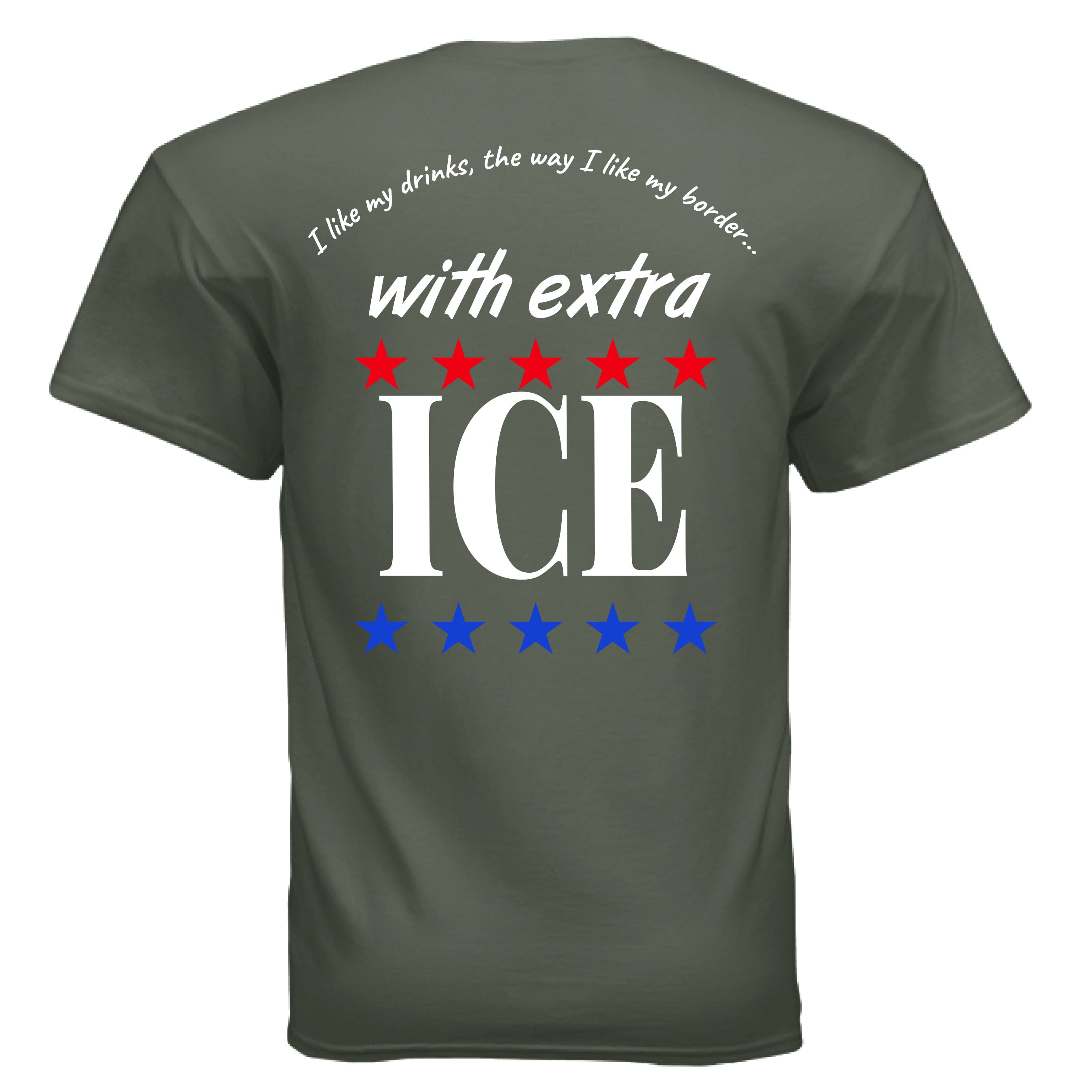 MILITARY GREEN - BACK