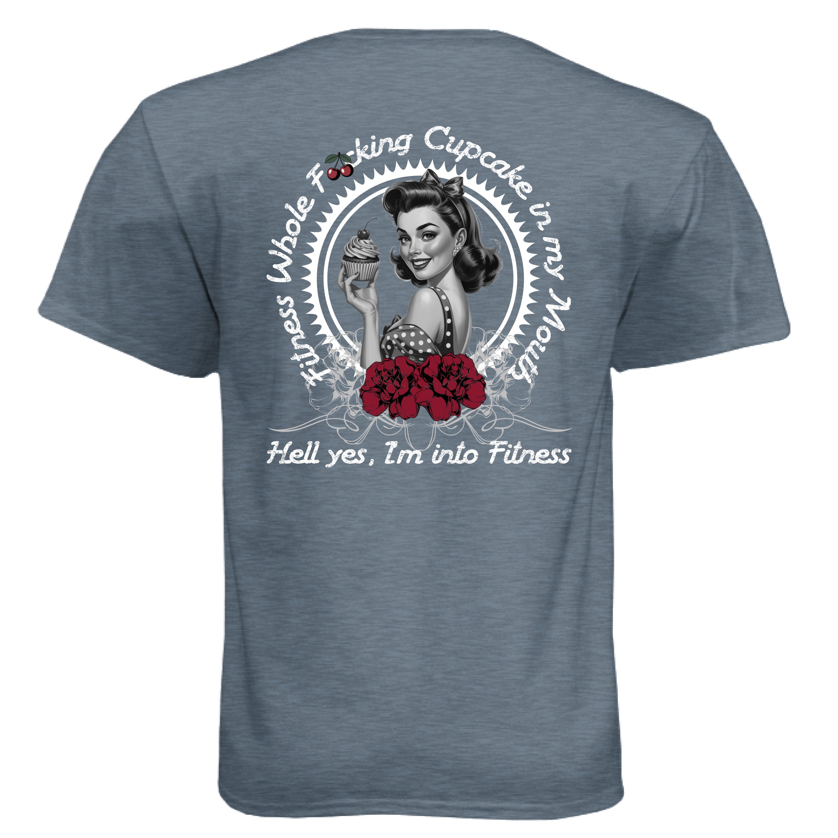 Heather Slate Blue - BACK