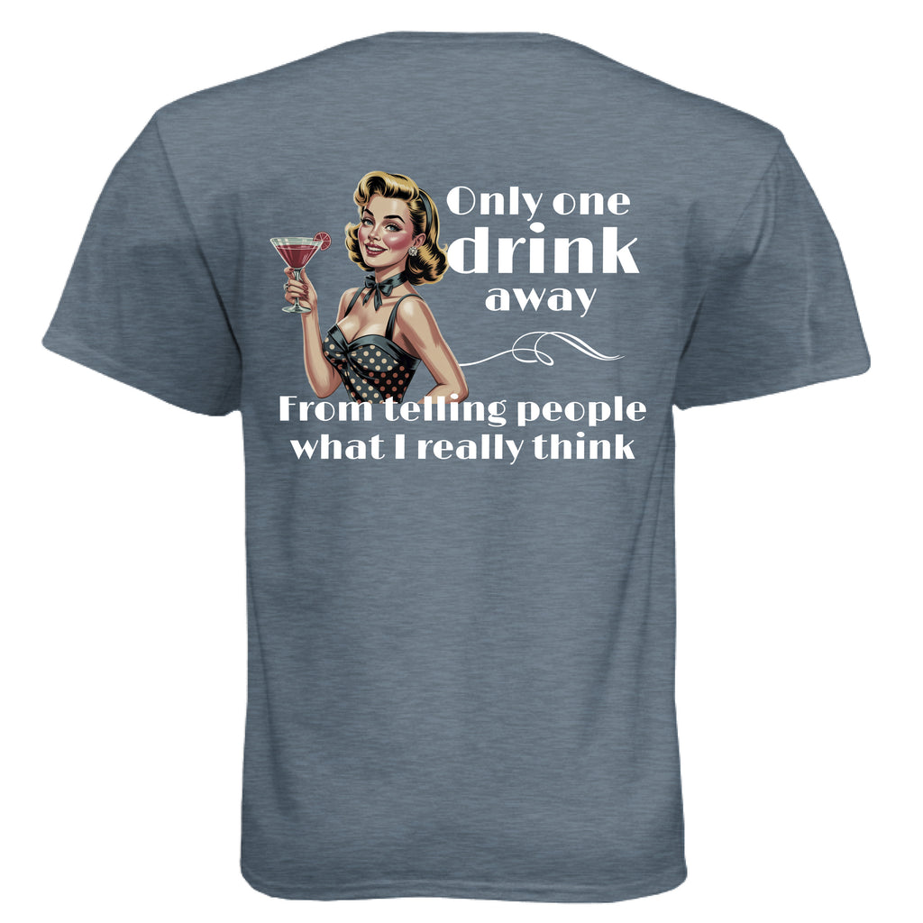 Heather Slate Blue - BACK