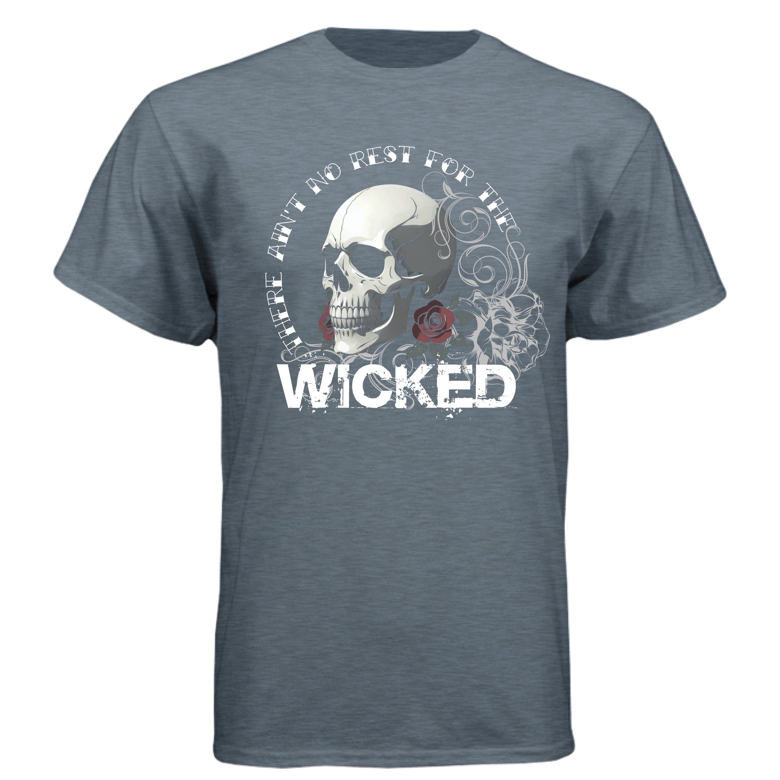 Heather Slate Blue - FRONT