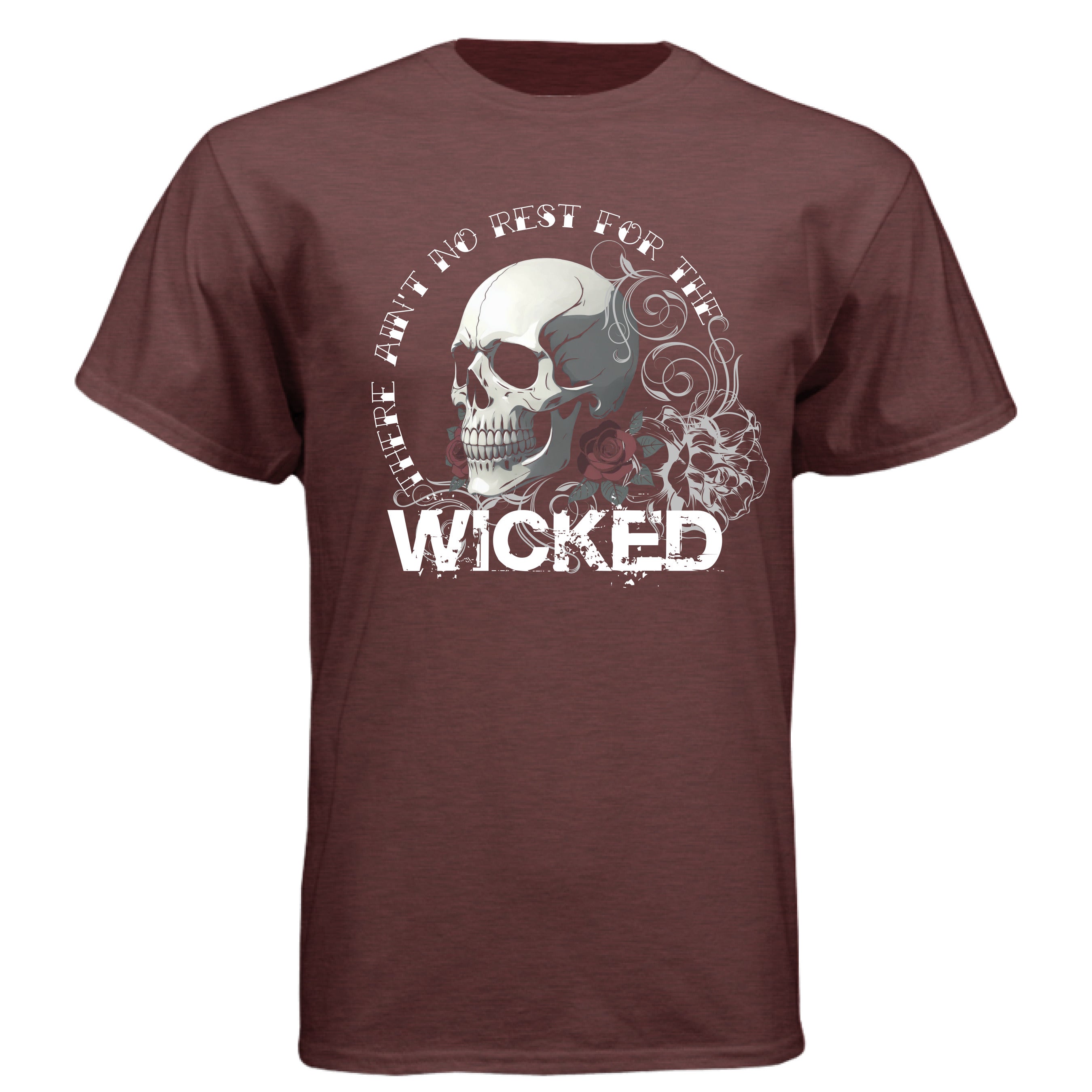 Heather Maroon - FRONT