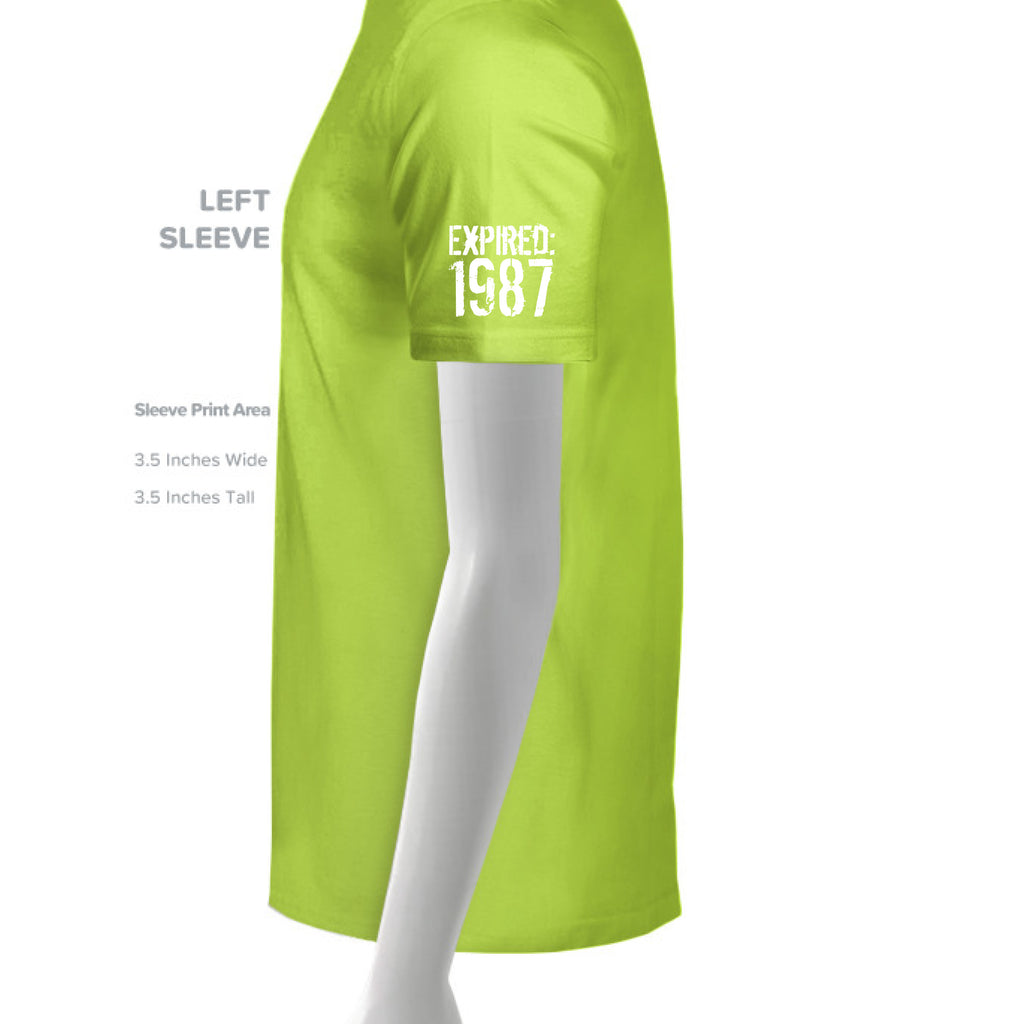 Neon Heather Green - SLEEVE_LEFT