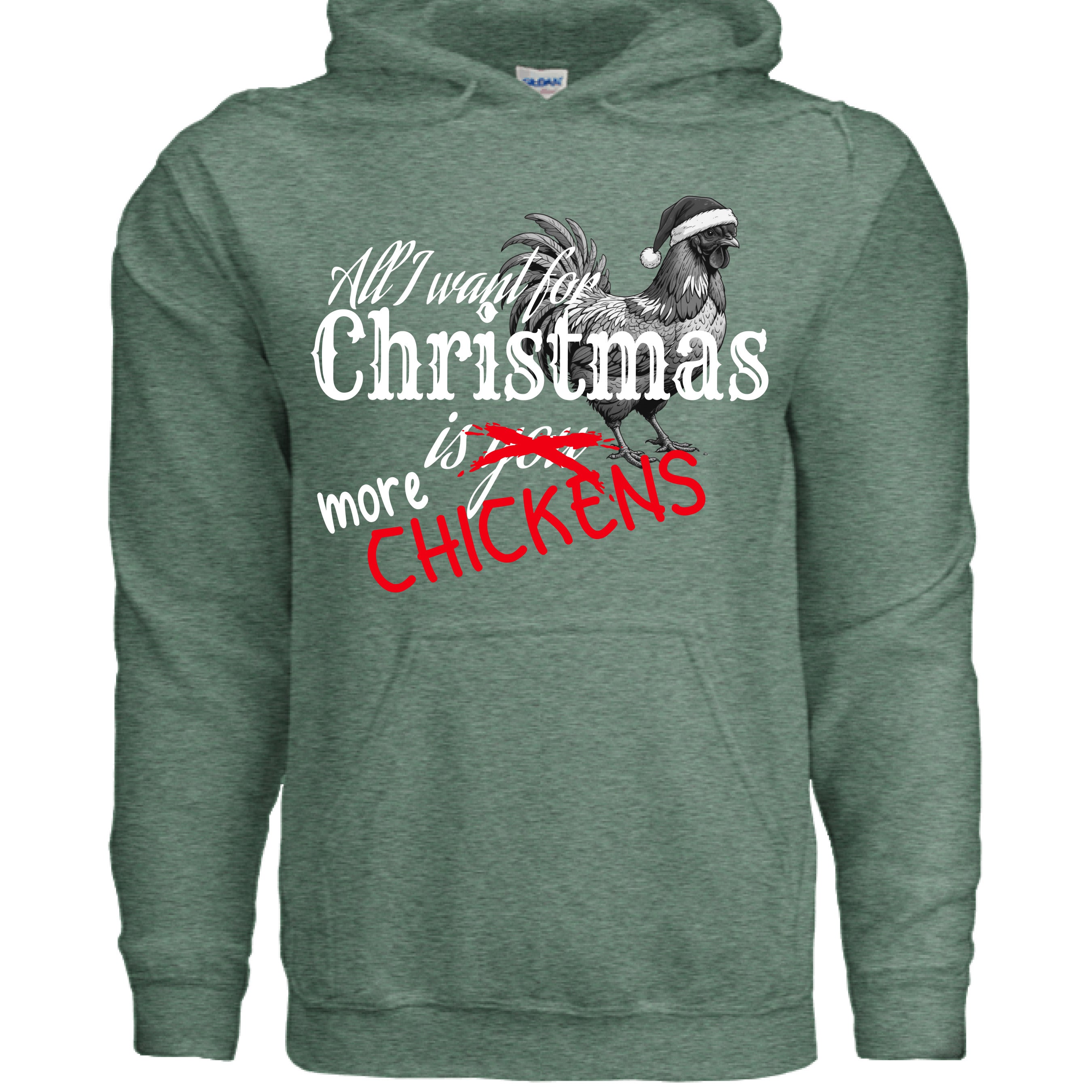 Heather Sport Dark Green - FRONT