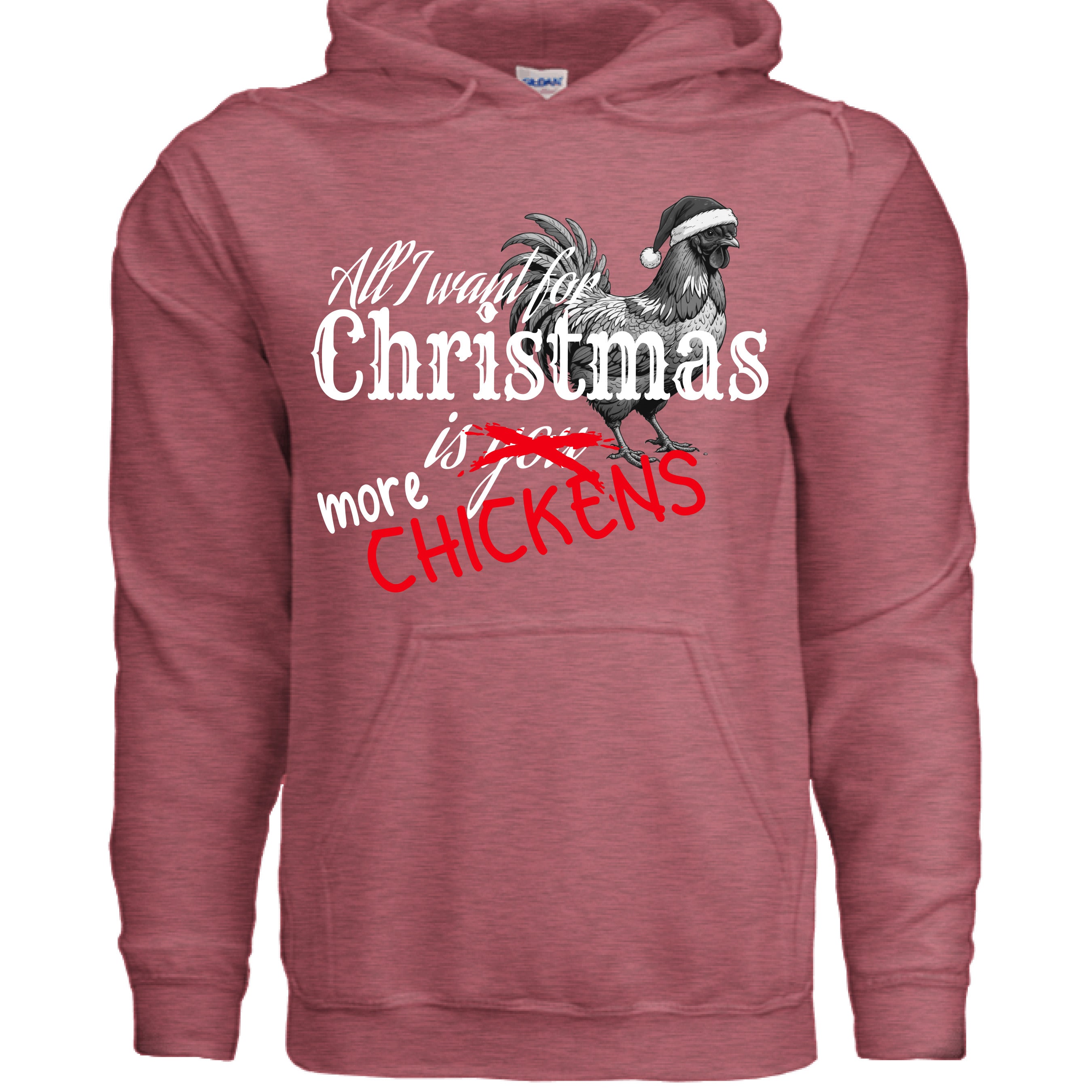 Heather Sport Scarlet Red - FRONT