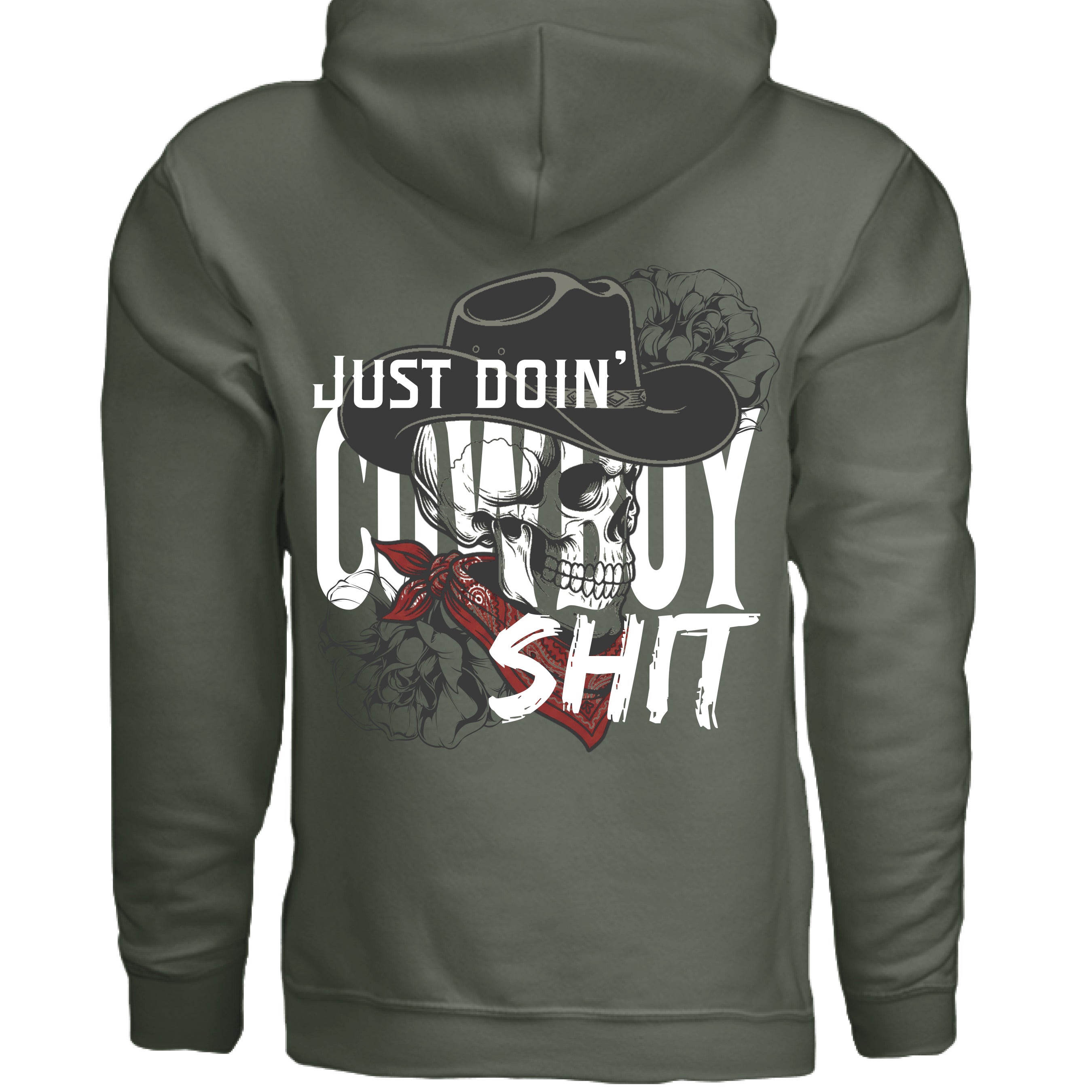 MILITARY GREEN - BACK