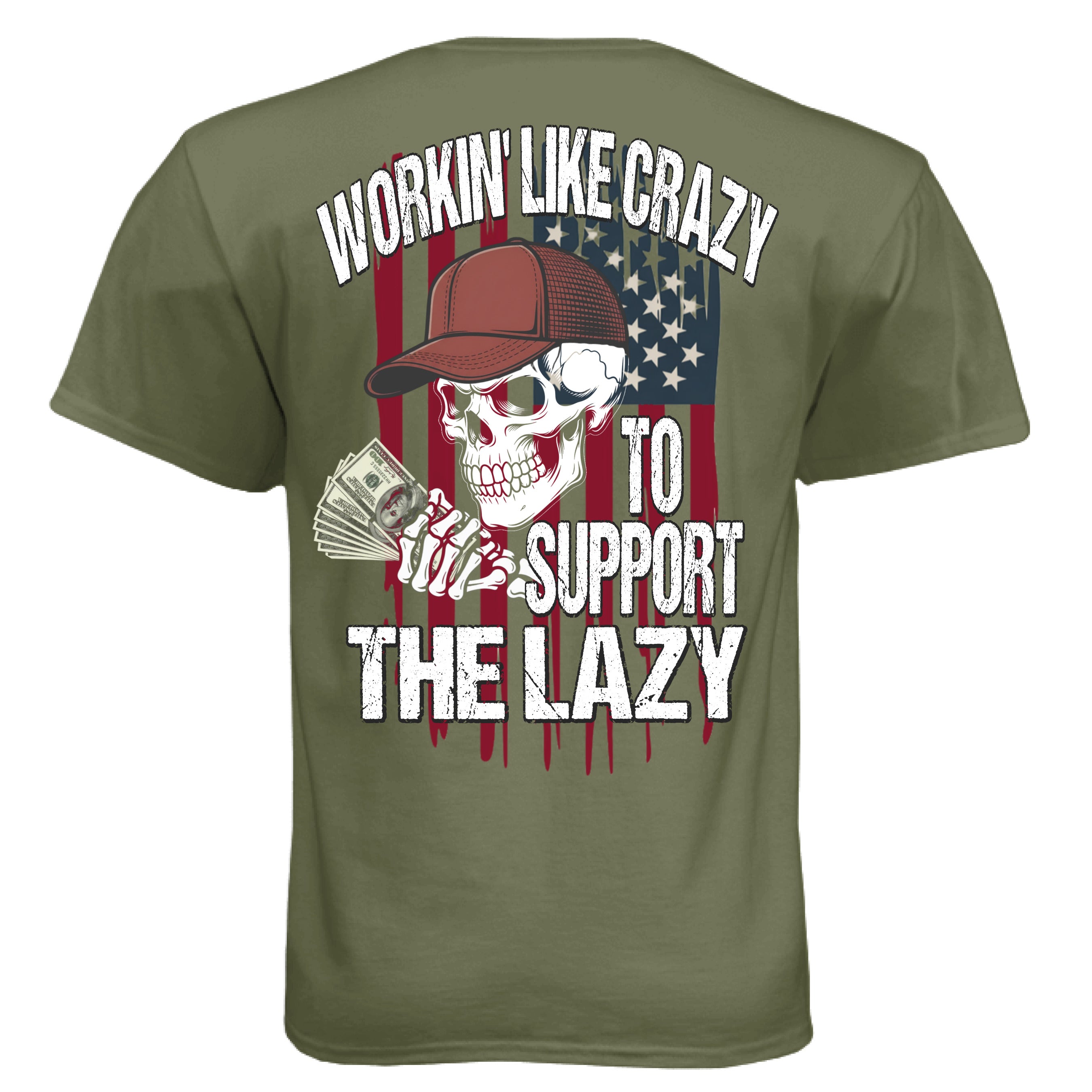 Military Green - BACK