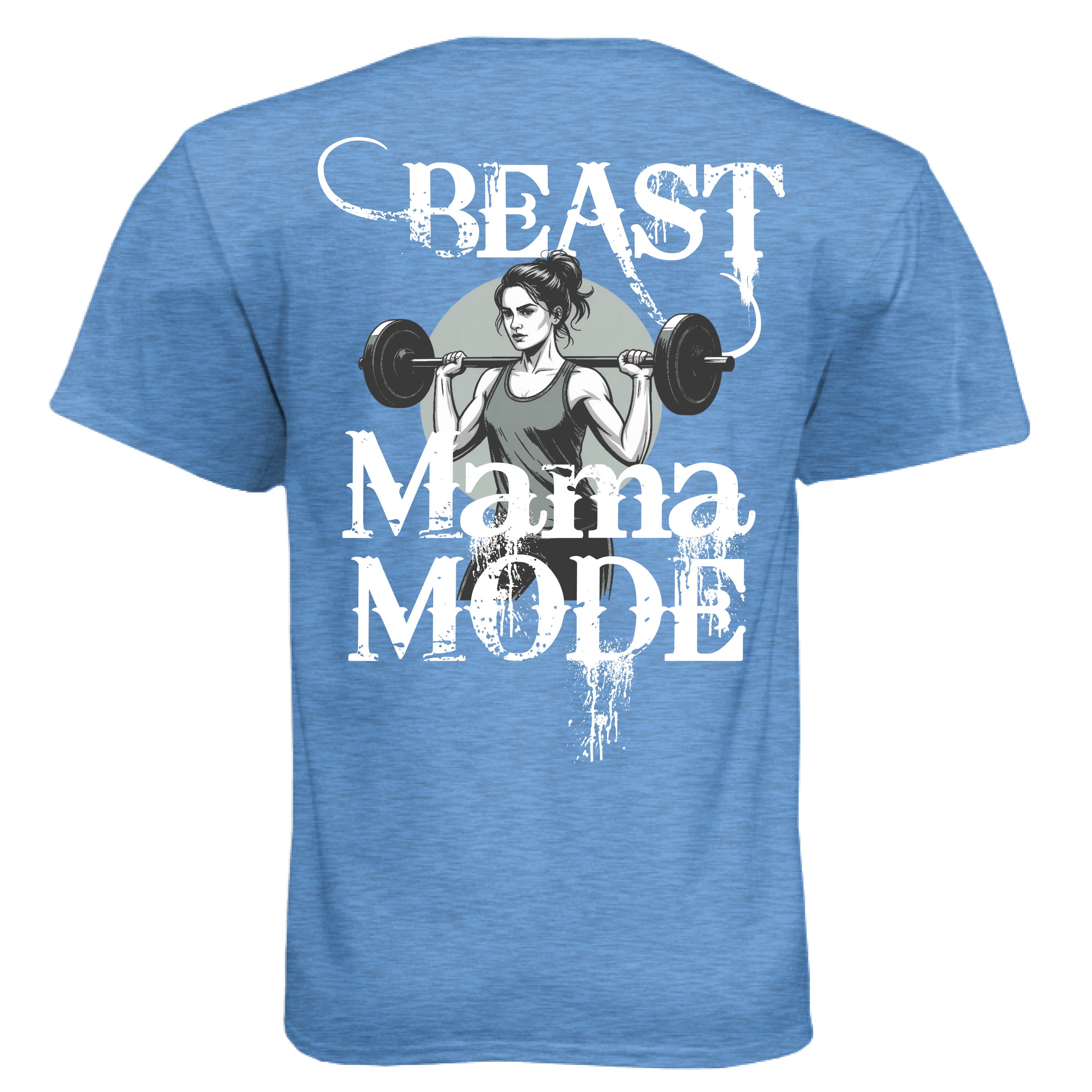 Heather Columbia Blue - BACK