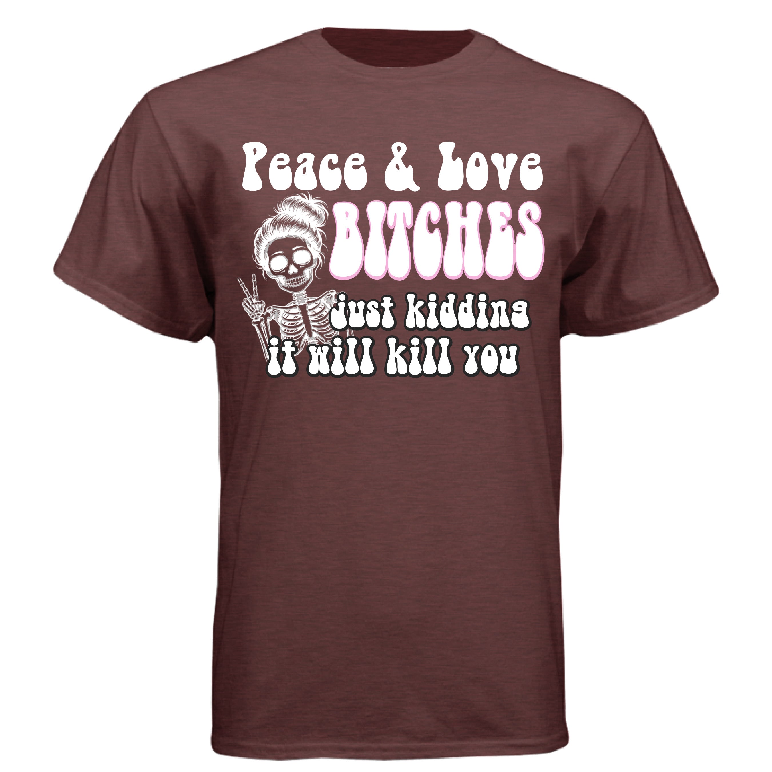 Heather Maroon - FRONT