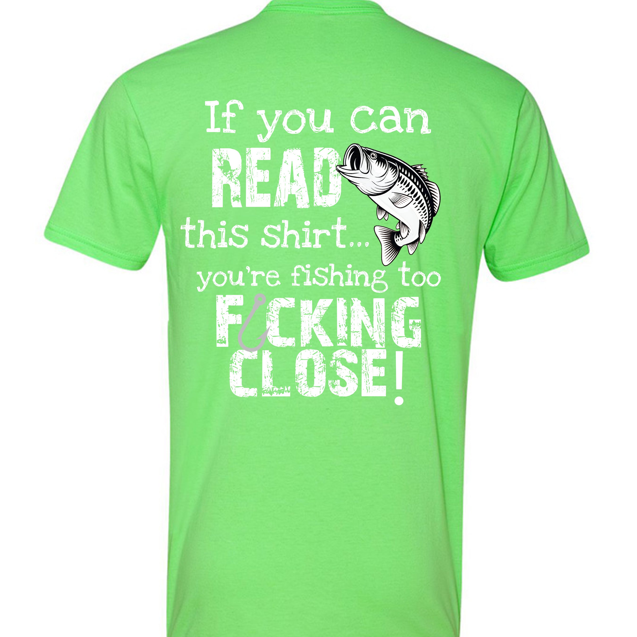 Neon Heather Green - BACK