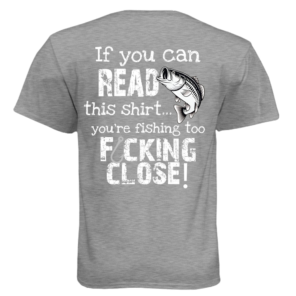 Dark Heather Grey (60/40) - BACK