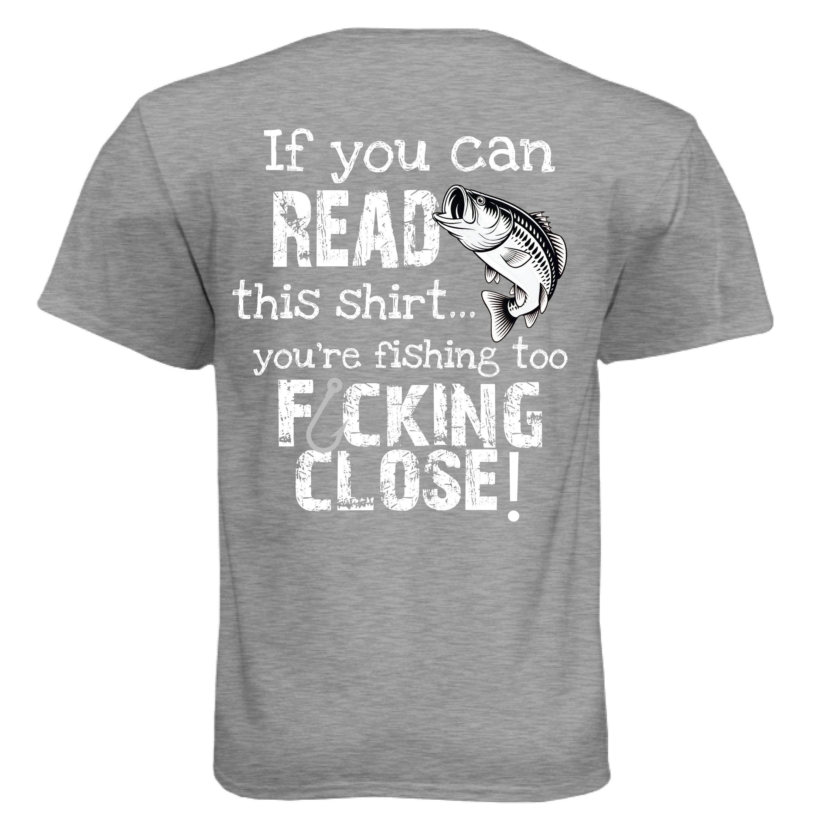 Dark Heather Grey (60/40) - BACK