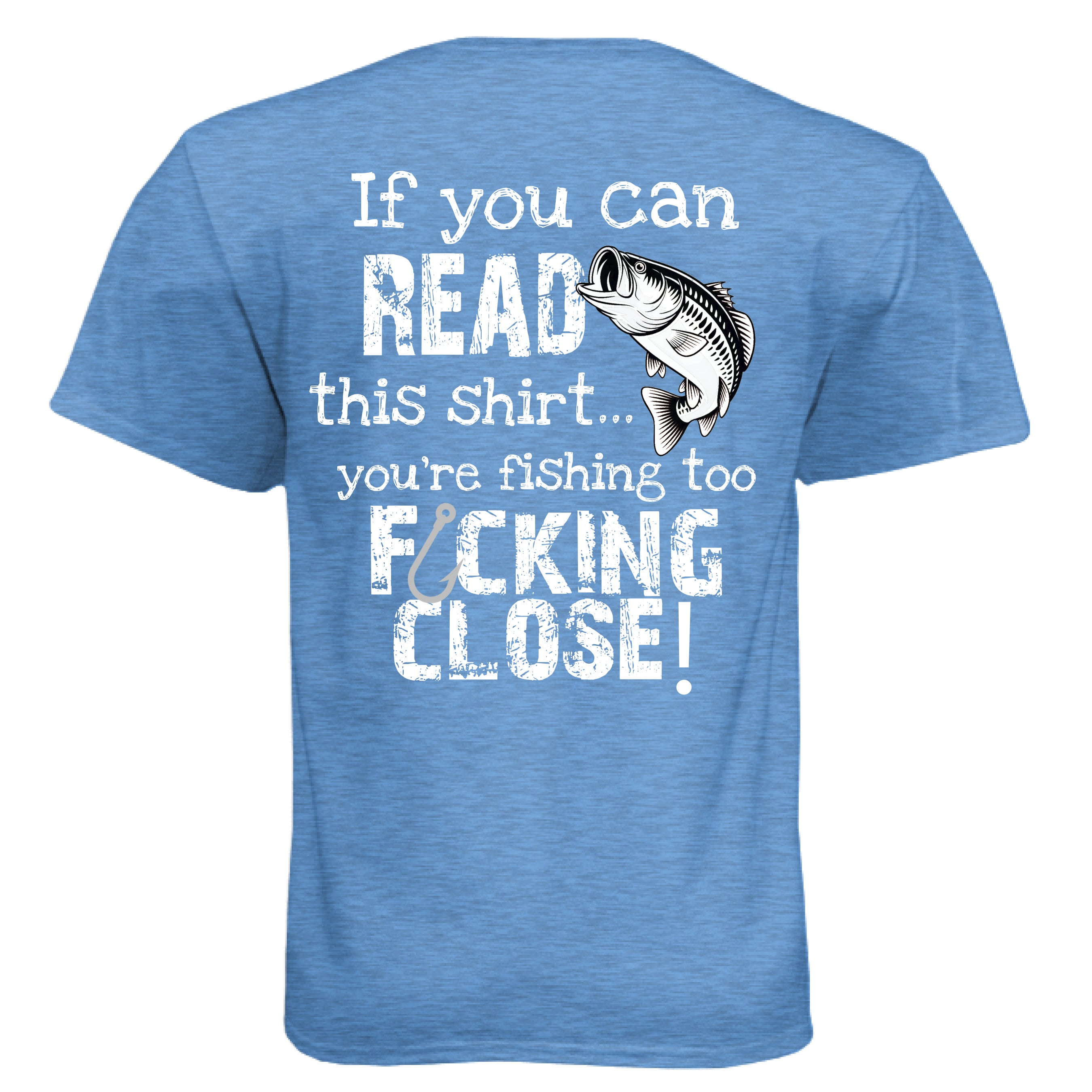 Heather Columbia Blue - BACK