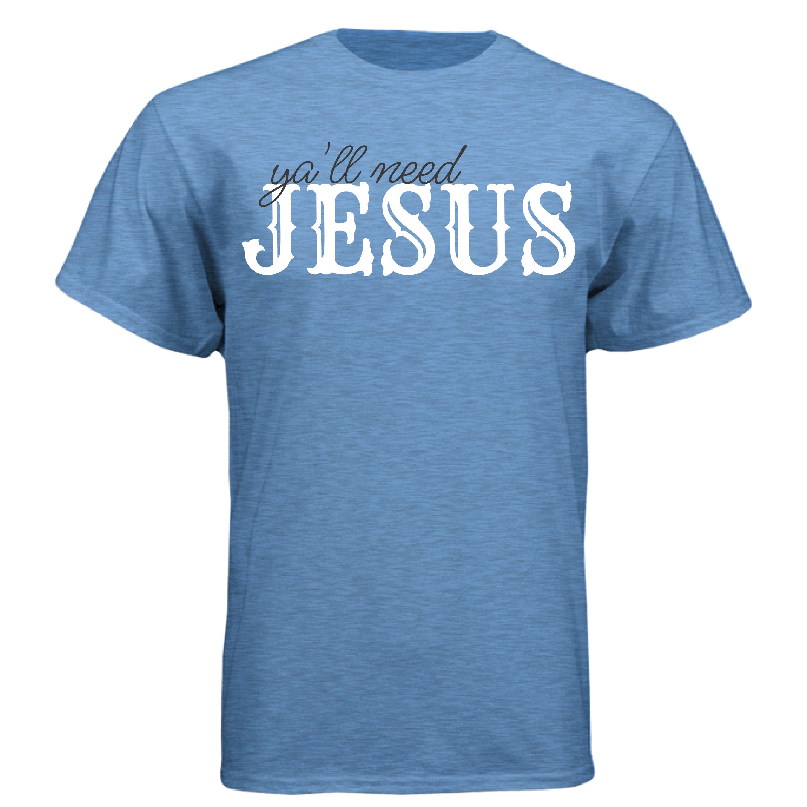 Heather Columbia Blue - FRONT