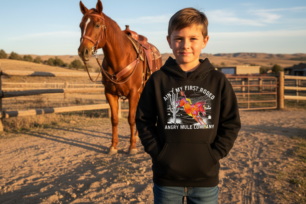 Ain't my First -youth hoodie