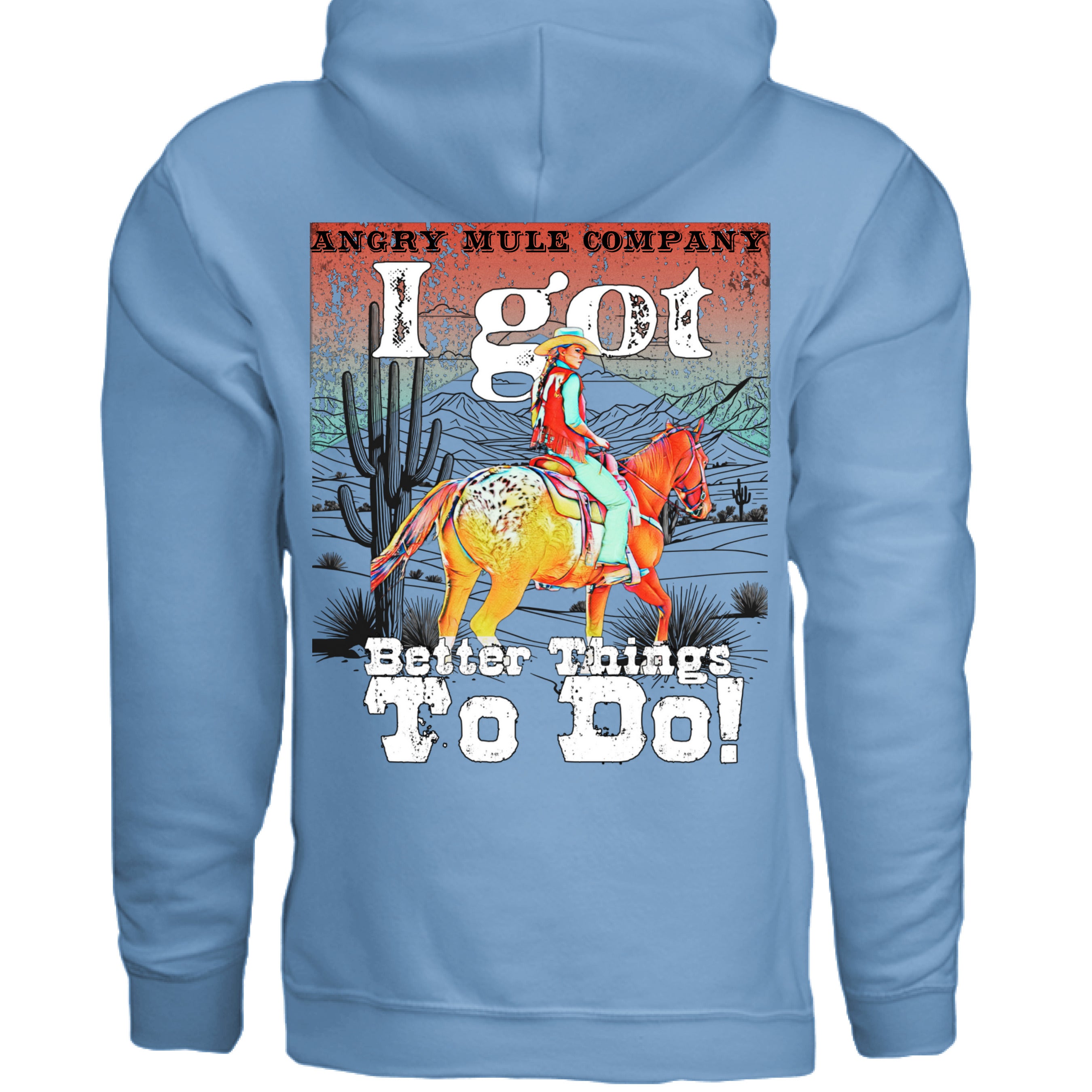 CAROLINA BLUE - BACK