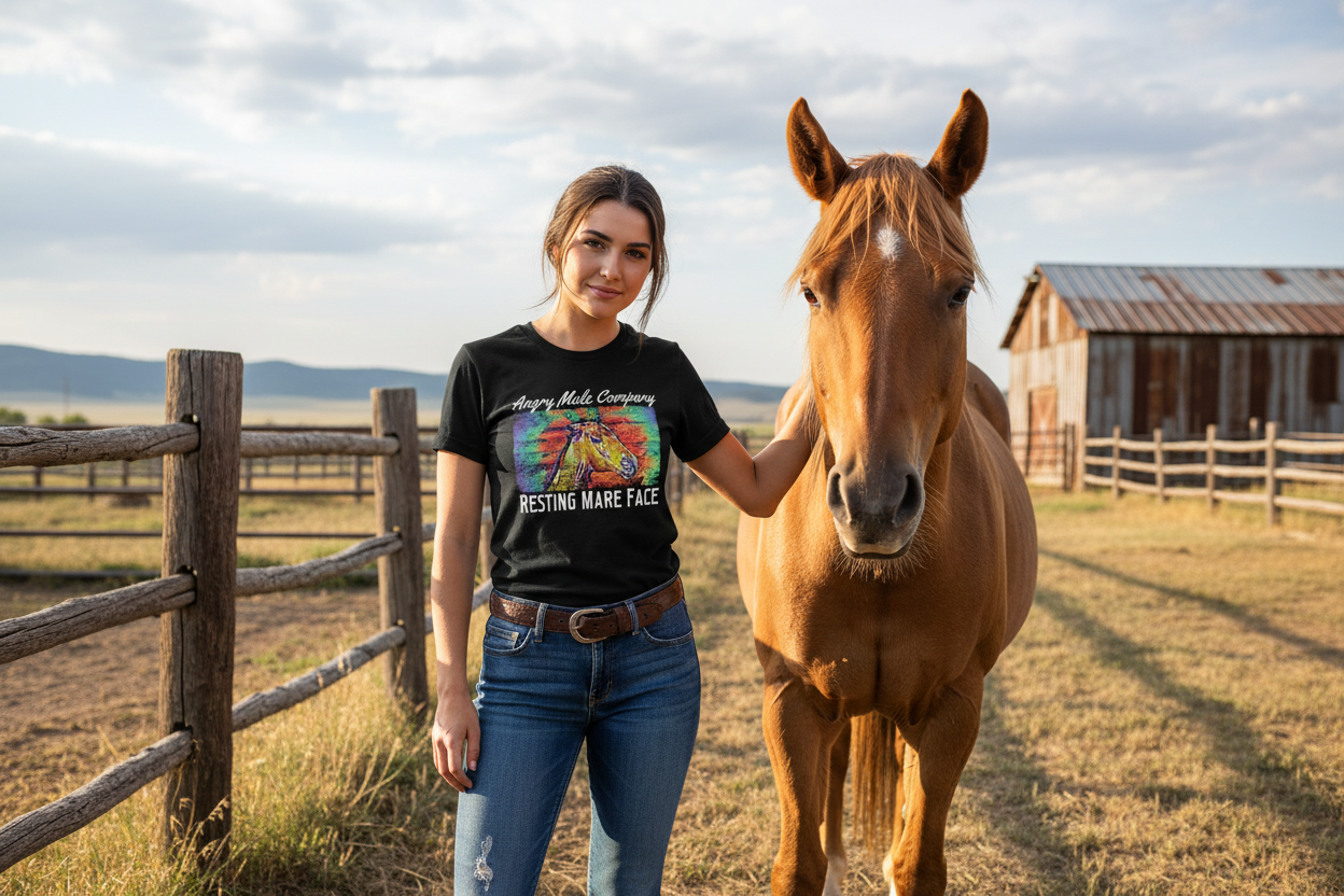 Resting Mare Face - new