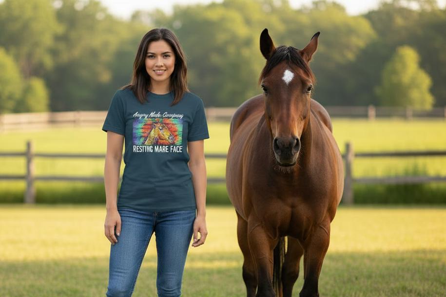 Resting Mare Face - new