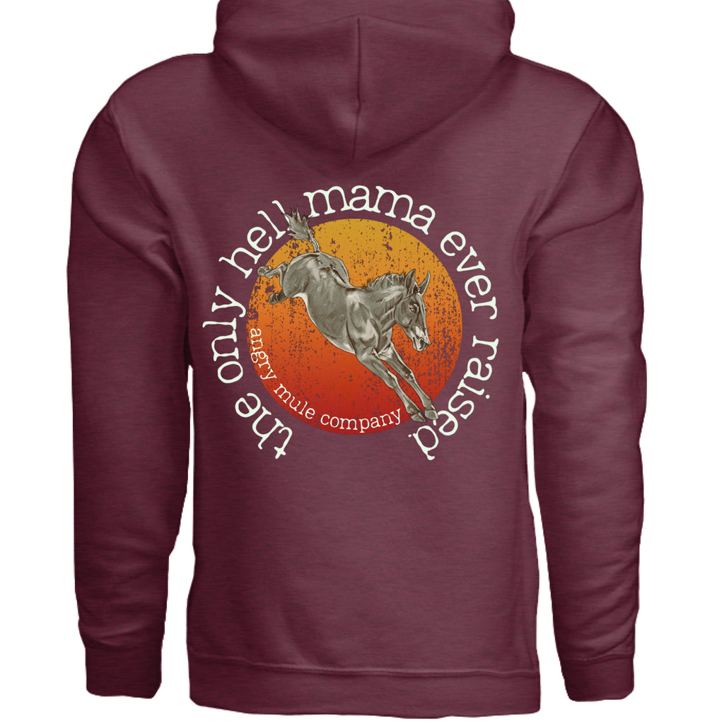 Heather Sport Dark Maroon - BACK