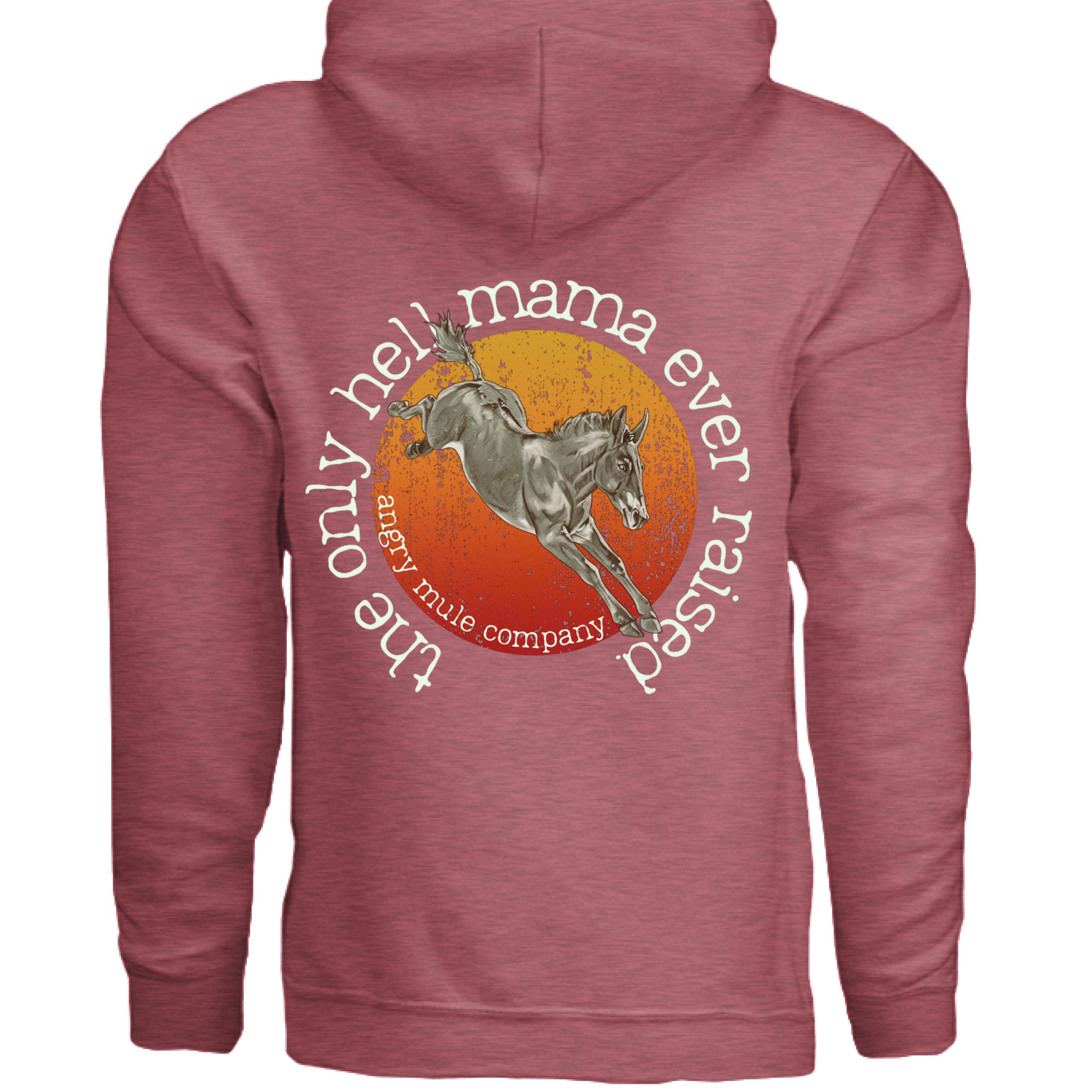 Heather Sport Scarlet Red - BACK