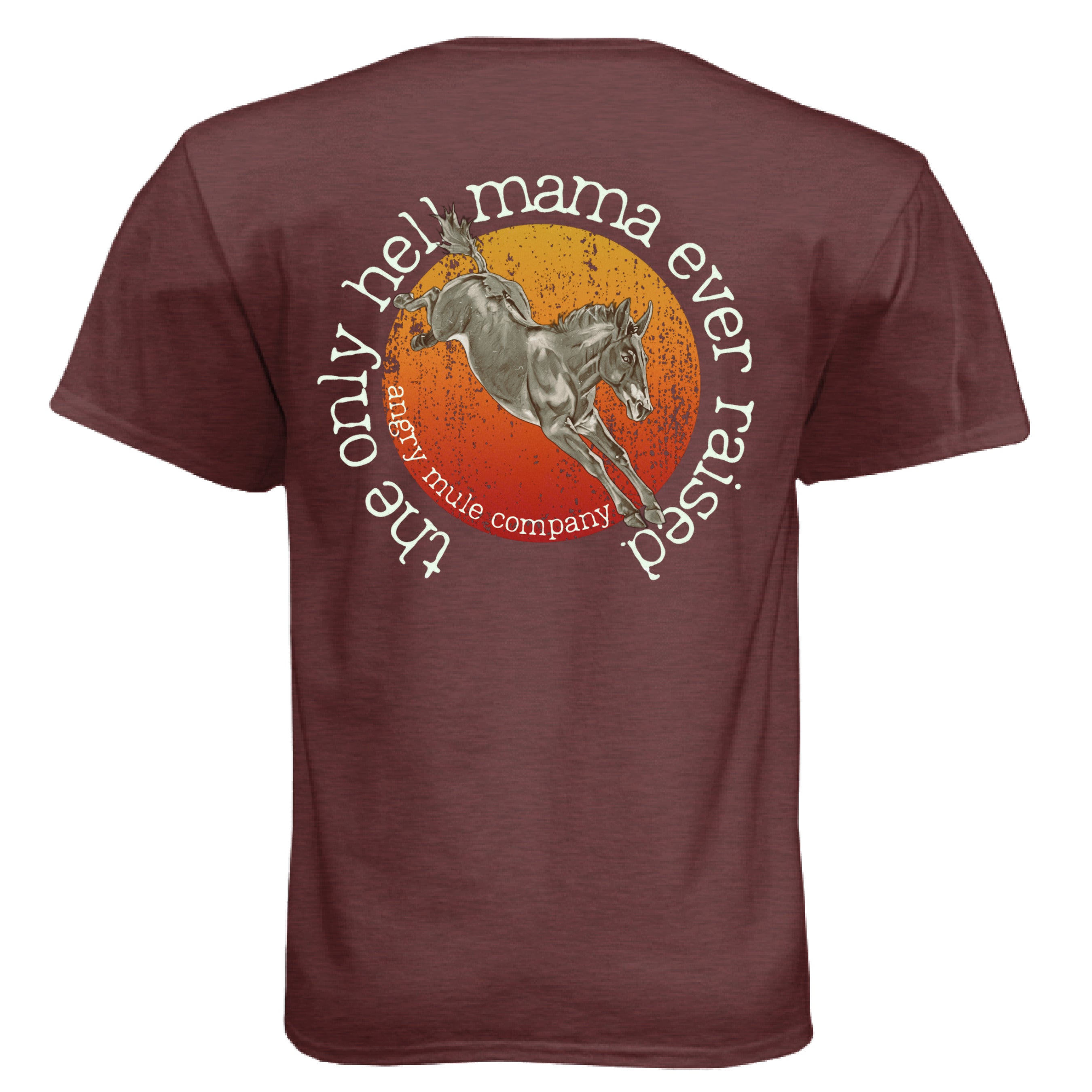 Heather Maroon - BACK