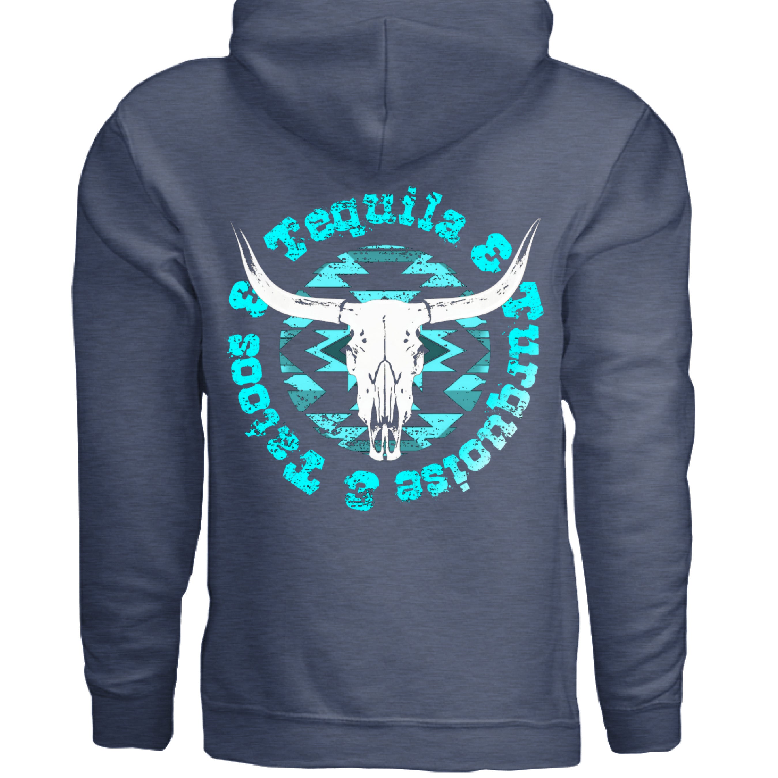 Heather Sport Dark Navy - BACK