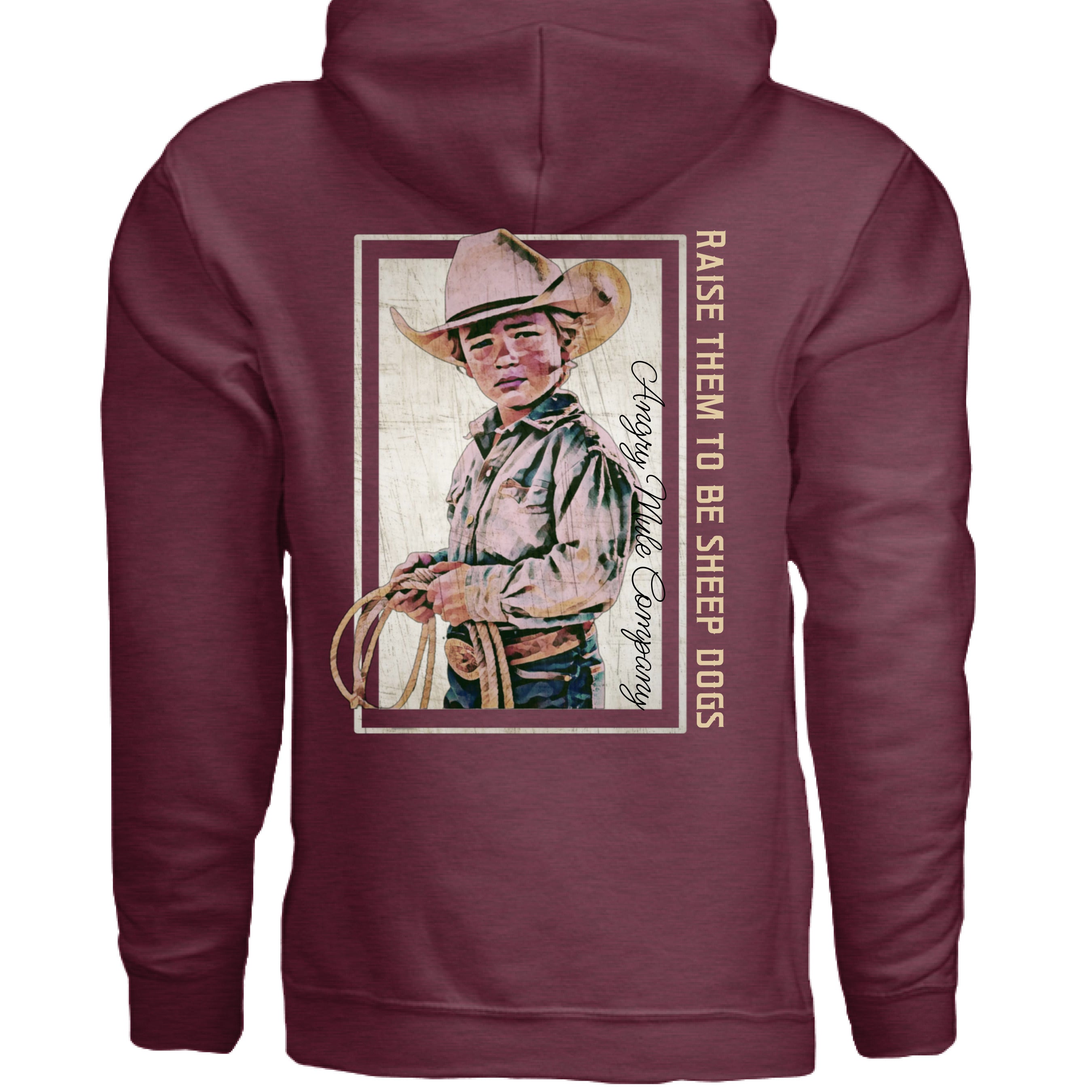 Heather Sport Dark Maroon - BACK