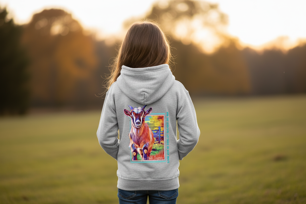 Baby Goats Hoodie-youth