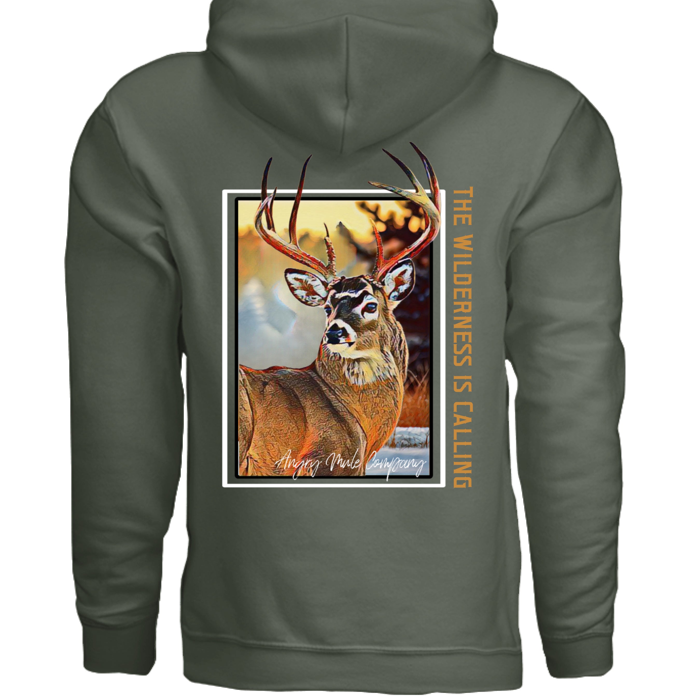 MILITARY GREEN - BACK