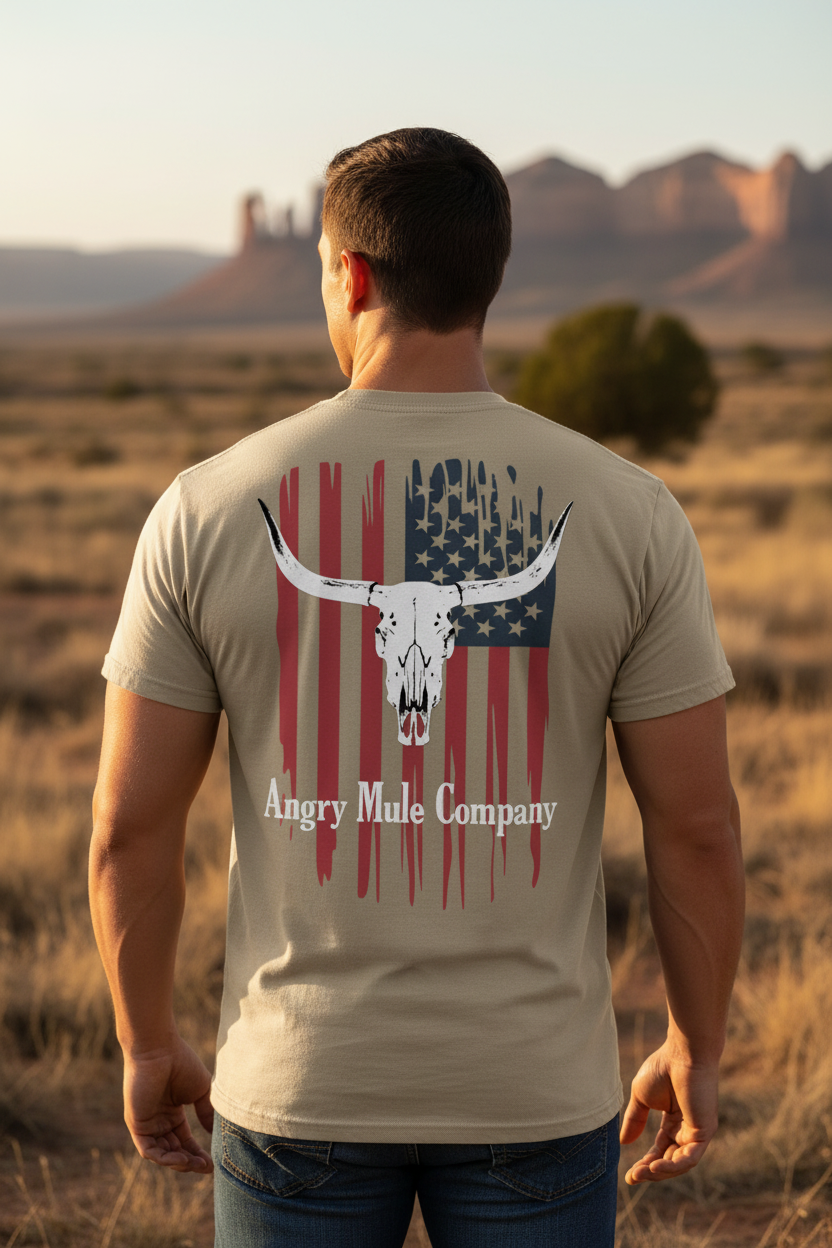 Patriotic Skull