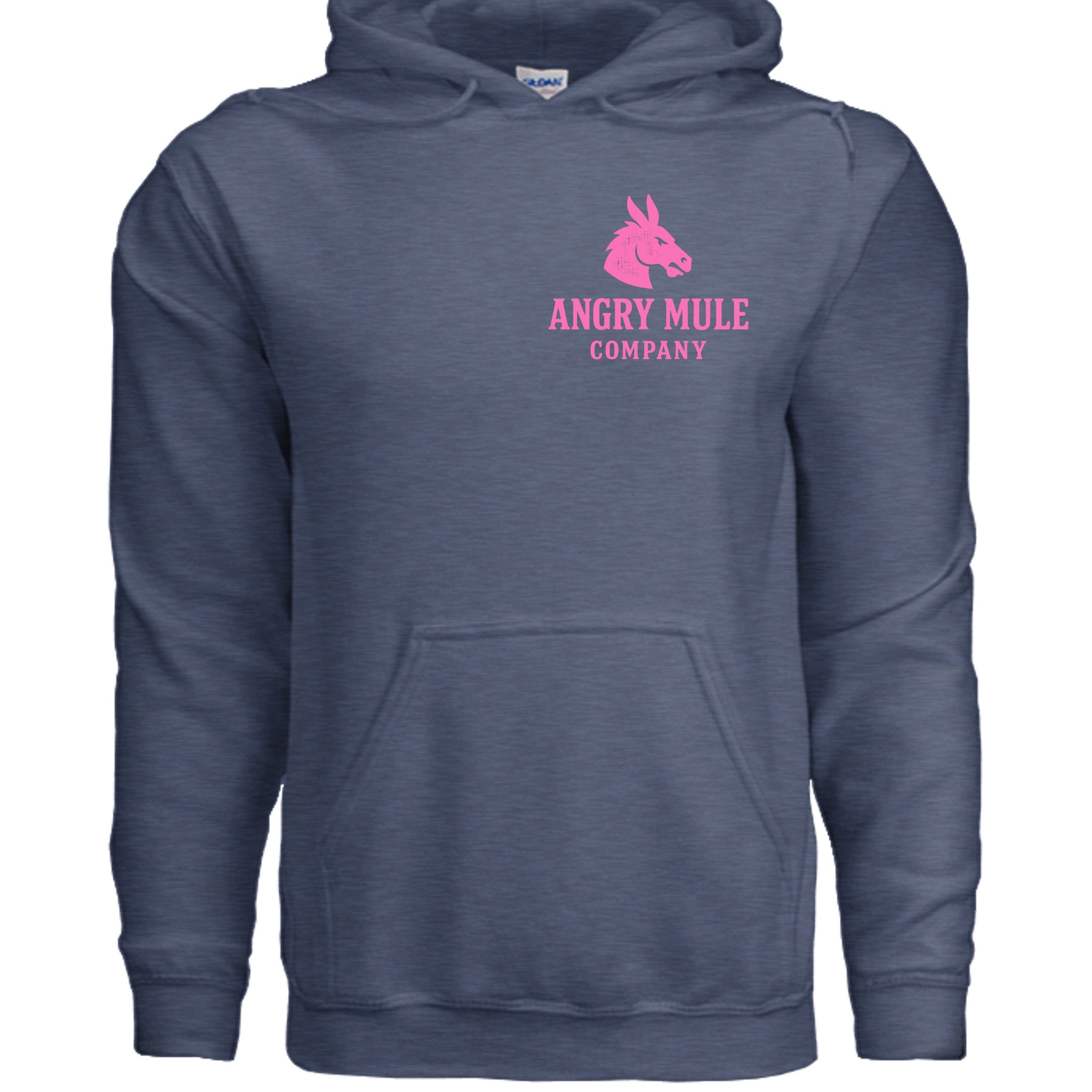 Heather Sport Dark Navy - G185 - FRONT