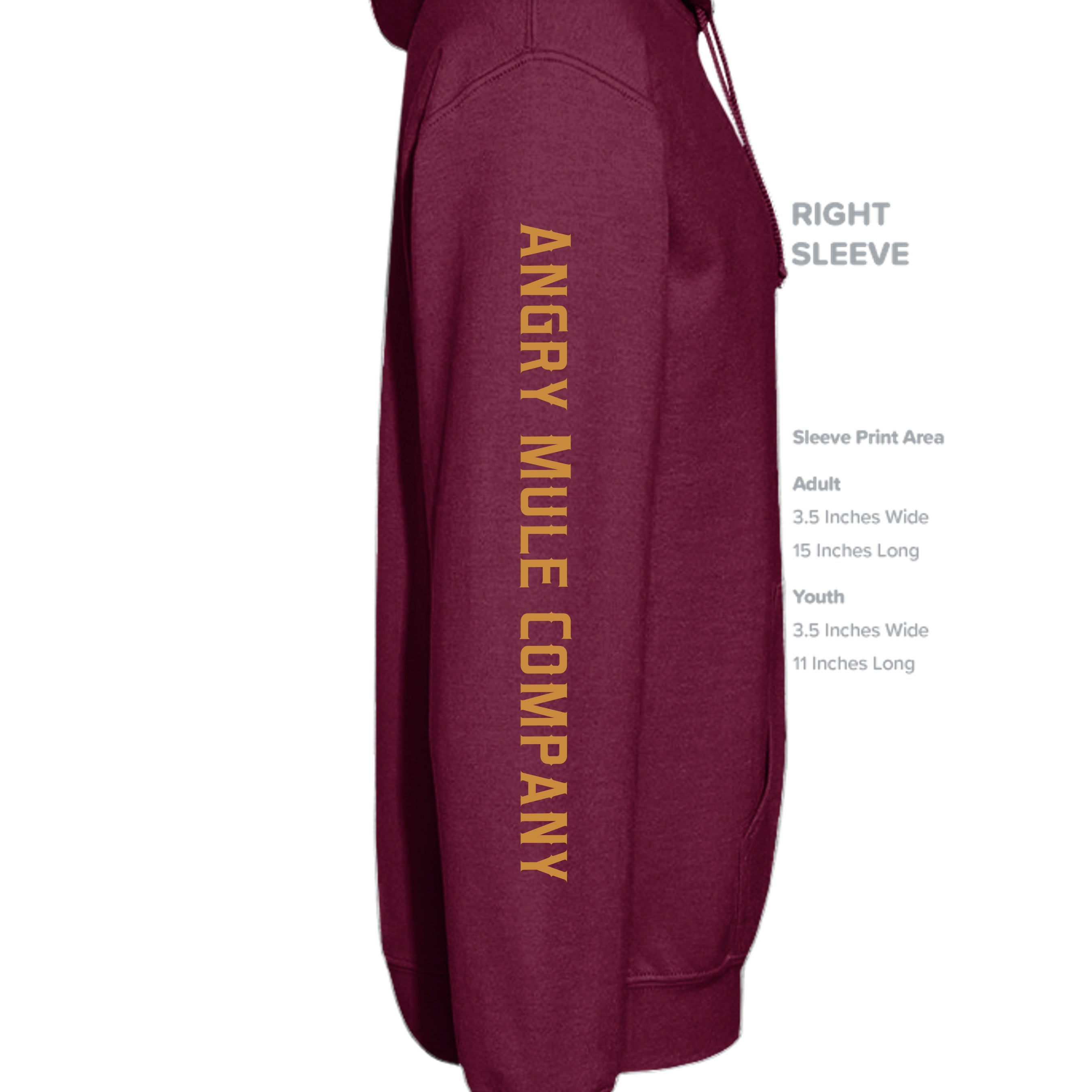 MAROON - G185 - SLEEVE_RIGHT