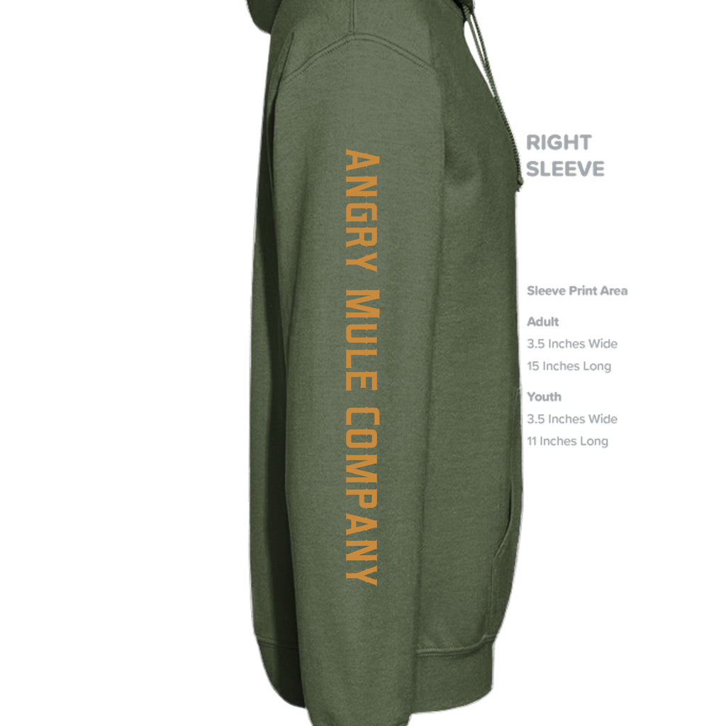 MILITARY GREEN - G185 - SLEEVE_RIGHT