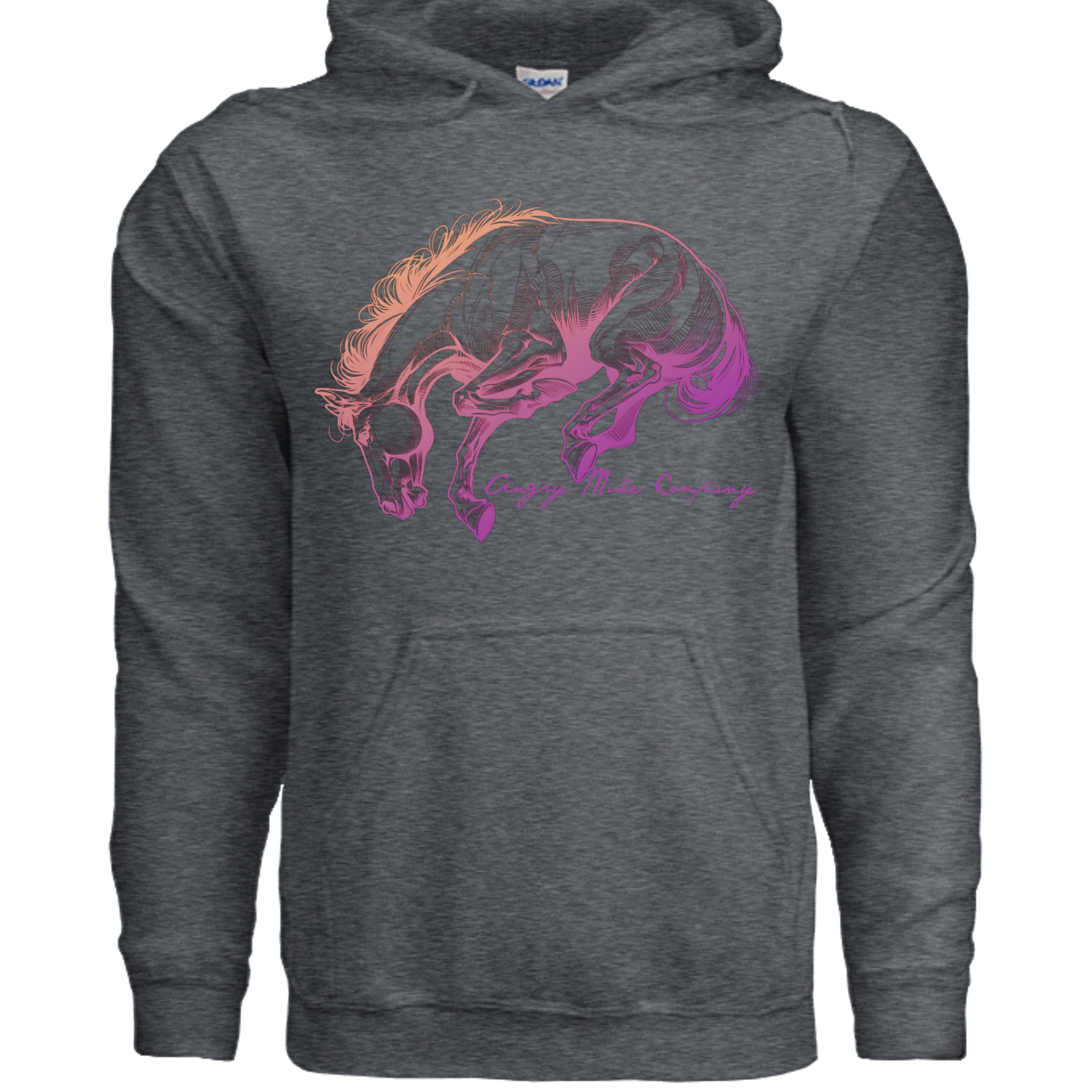 DARK HEATHER - G185 - FRONT