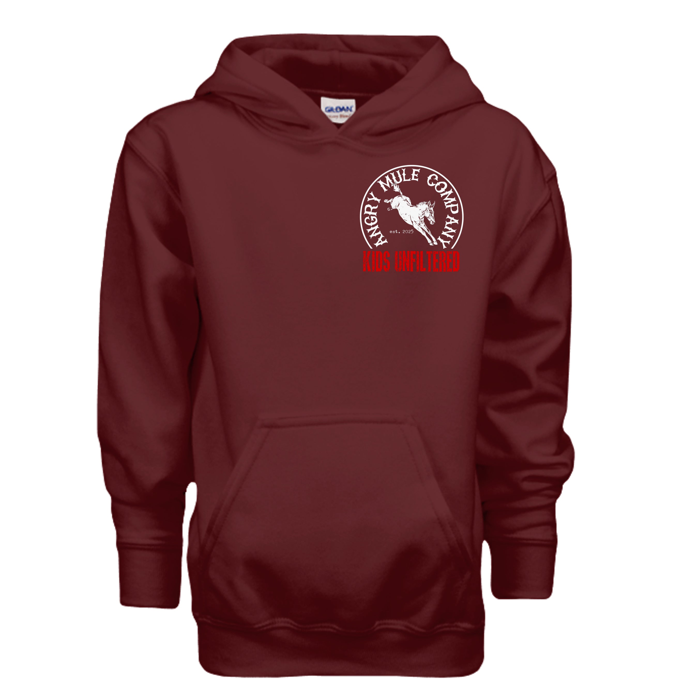MAROON - G185B - FRONT