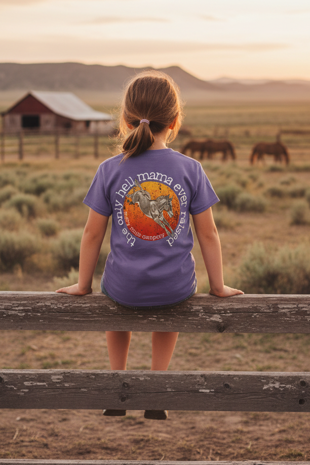 Raise Hell youth tee