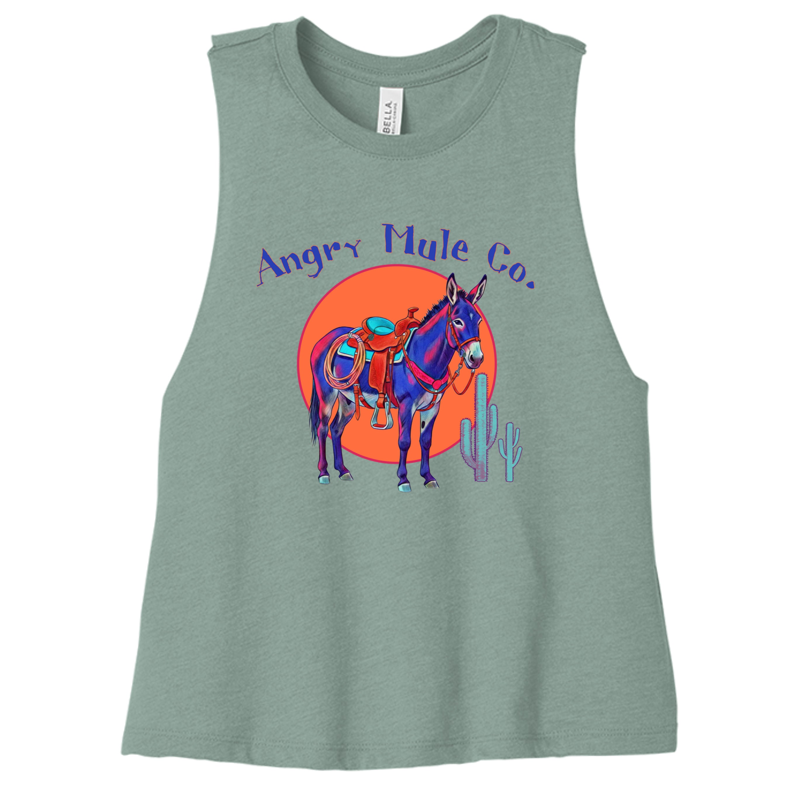 Heather Dusty Blue - 6682 - FRONT