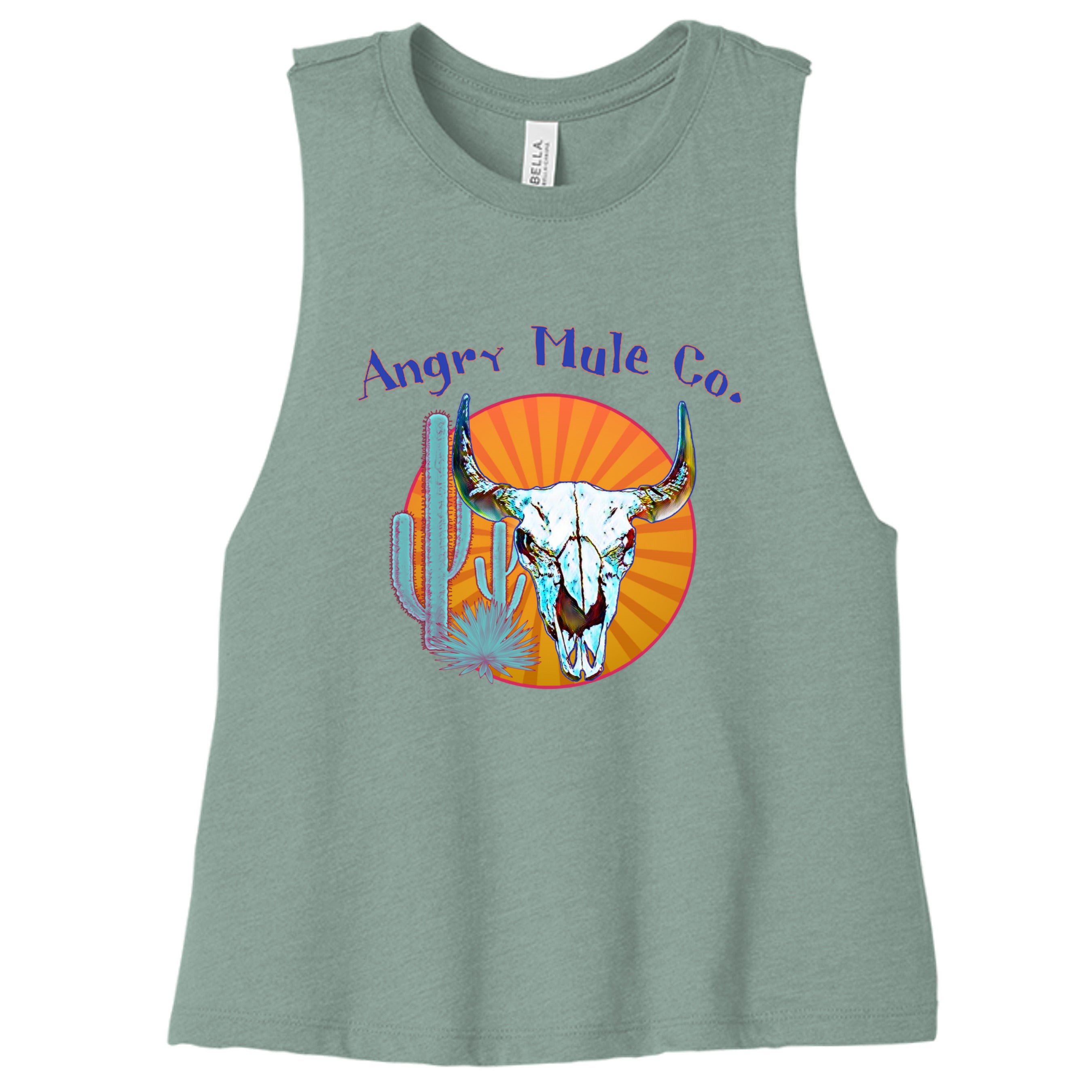 Heather Dusty Blue - 6682 - FRONT