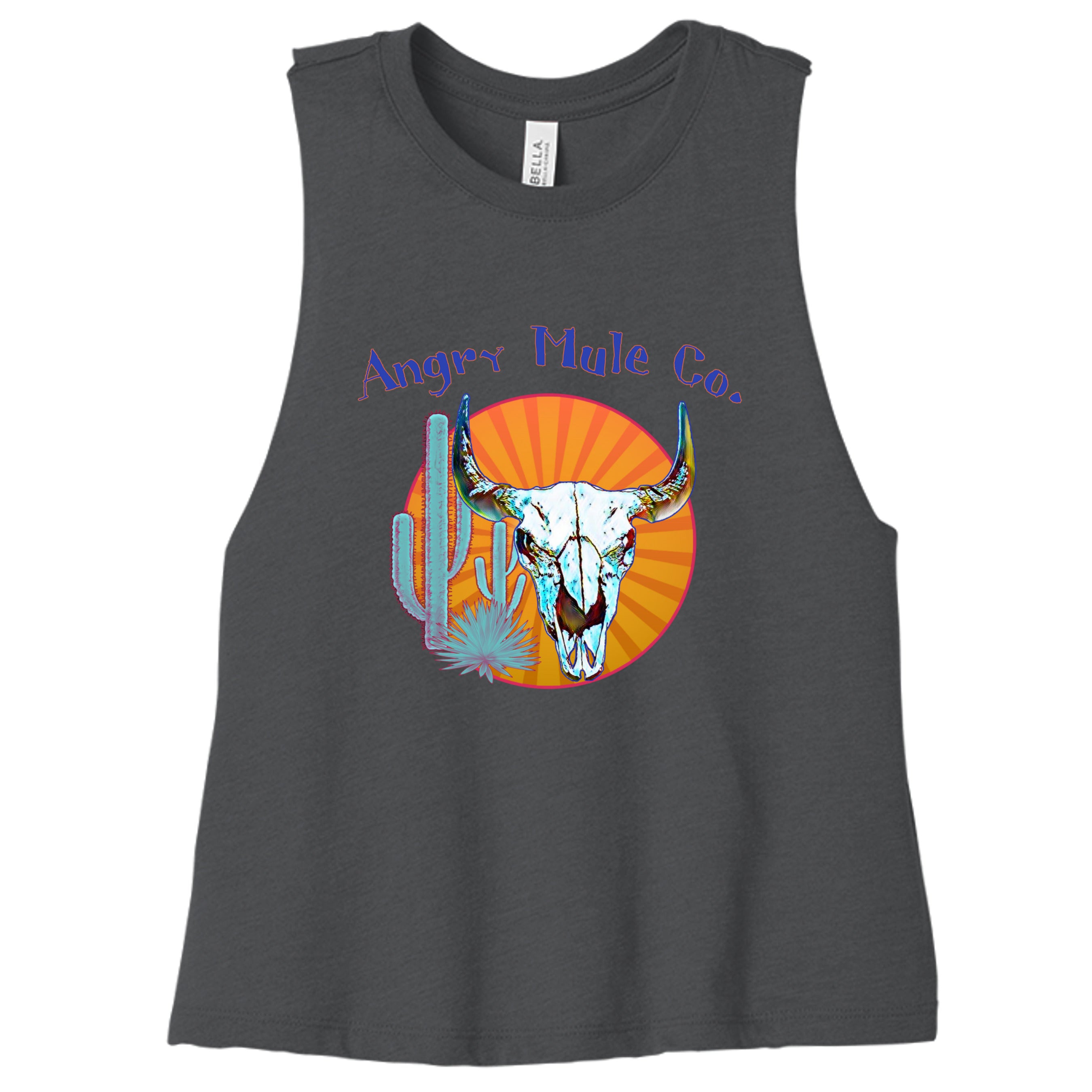 DARK GRY HEATHER - 6682 - FRONT
