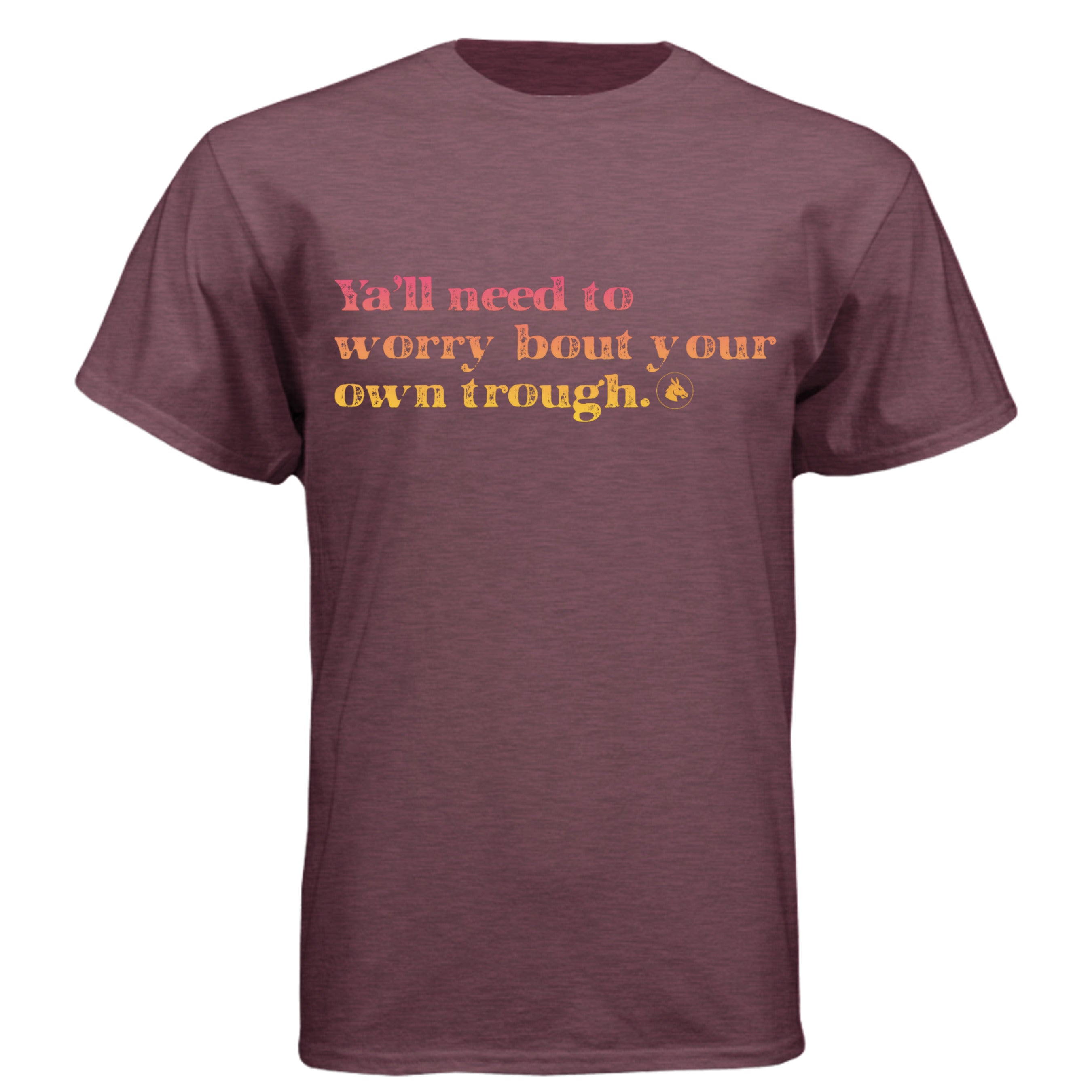 Heather Maroon - N6210 - FRONT